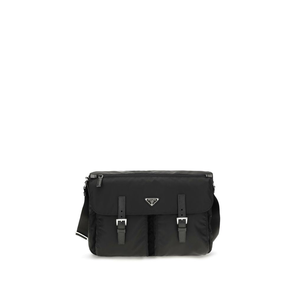 Prada Schwarzer Polyamid-Rucksack