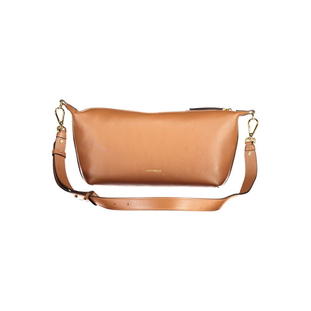 Coccinelle Braune Lederhandtasche