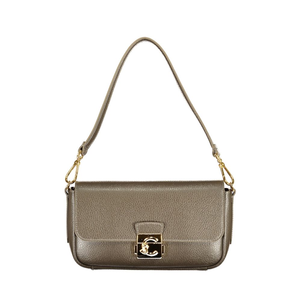 Coccinelle Braune Lederhandtasche