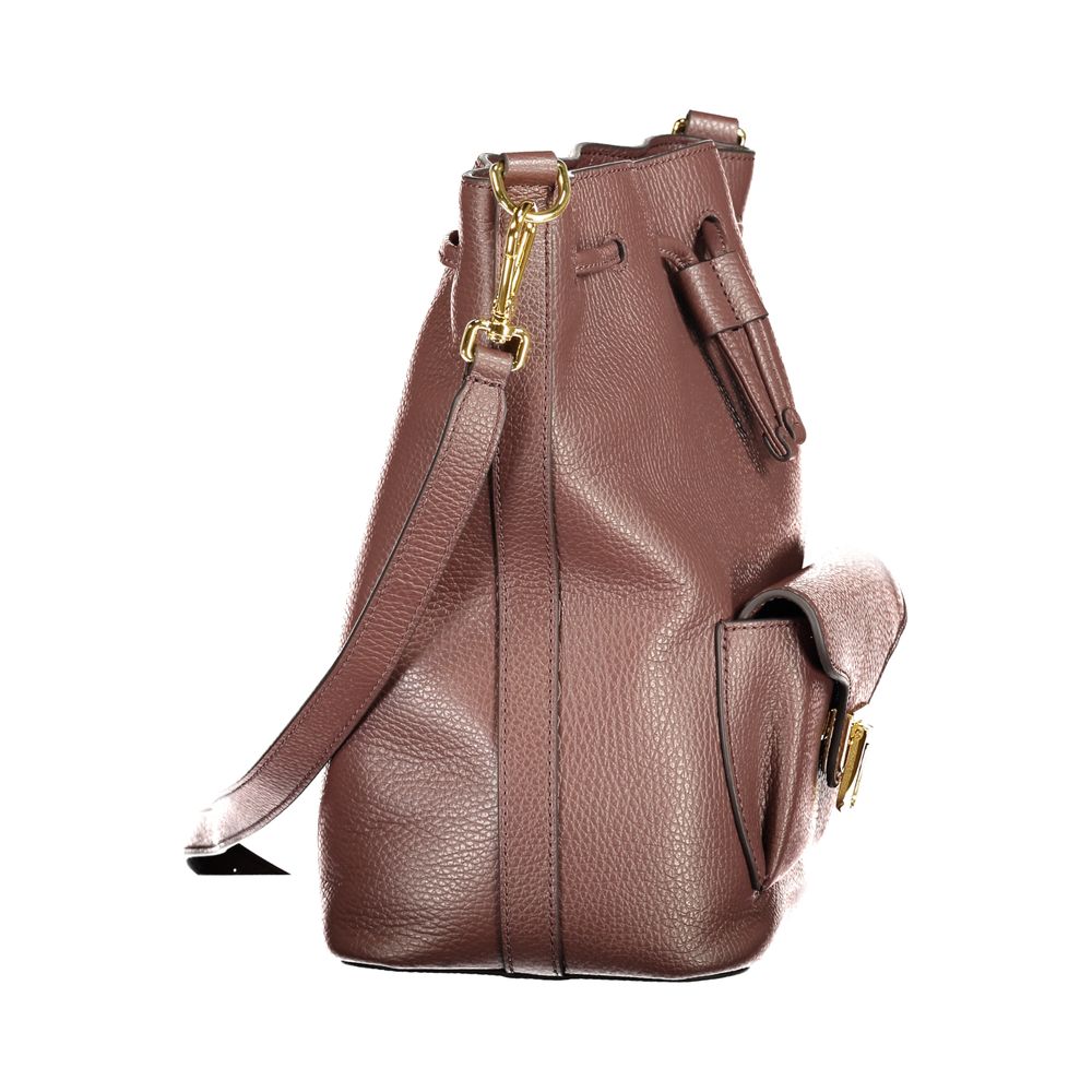 Coccinelle Braune Lederhandtasche