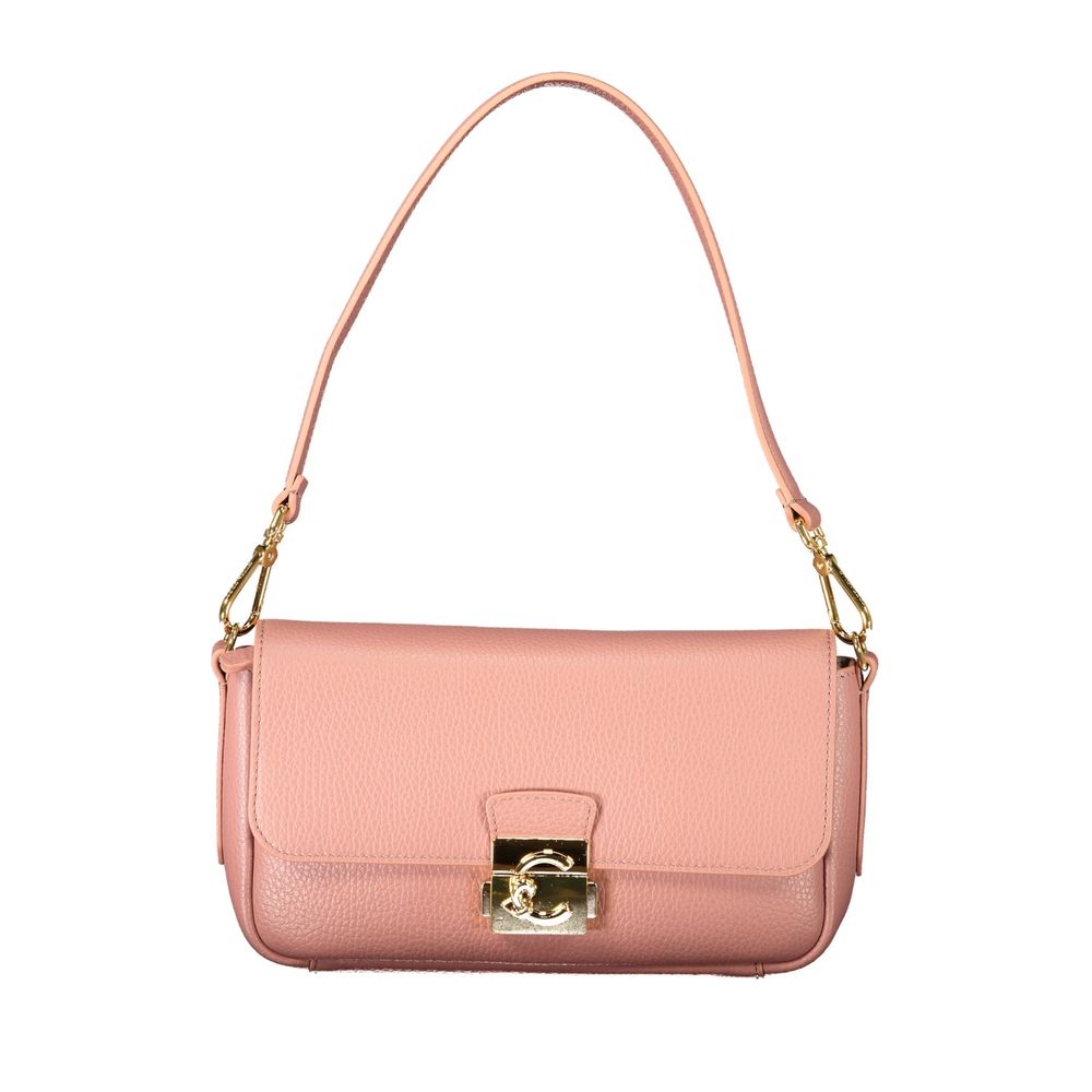 Coccinelle Pink Leather Handbag