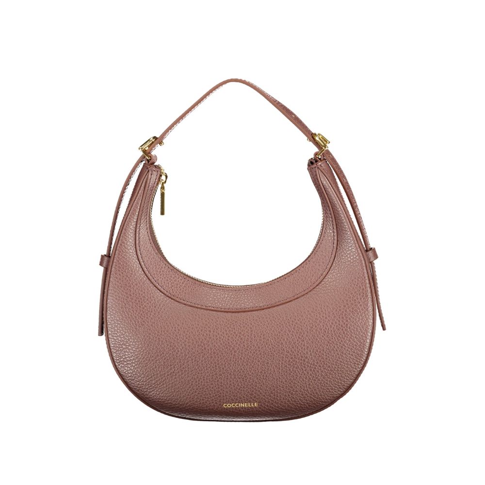 Coccinelle Braune Lederhandtasche