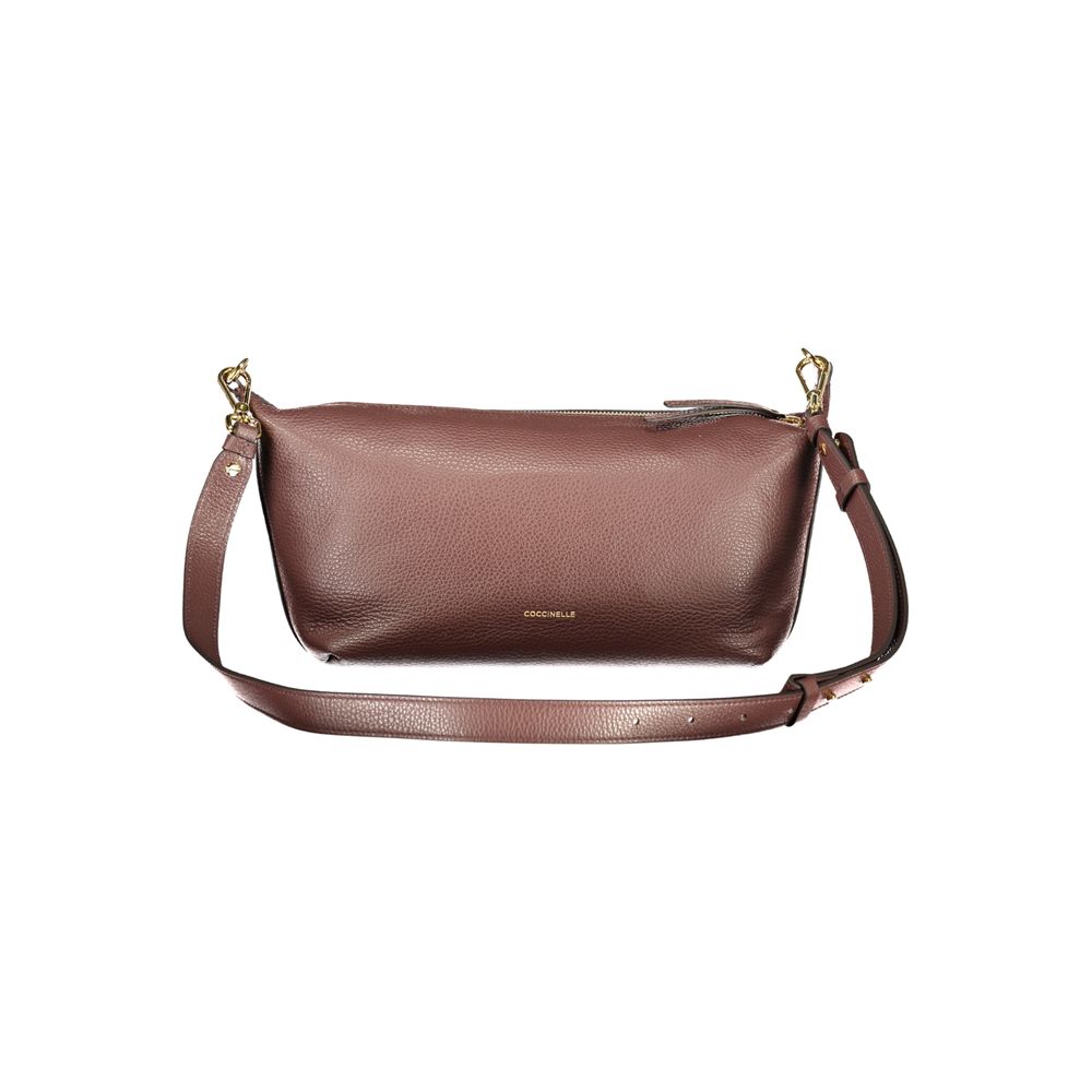 Coccinelle Braune Lederhandtasche