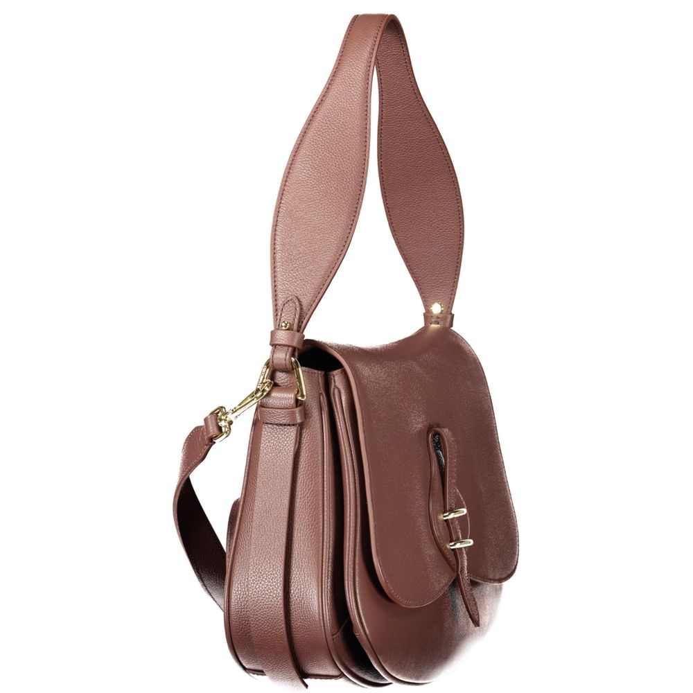 Coccinelle Braune Lederhandtasche