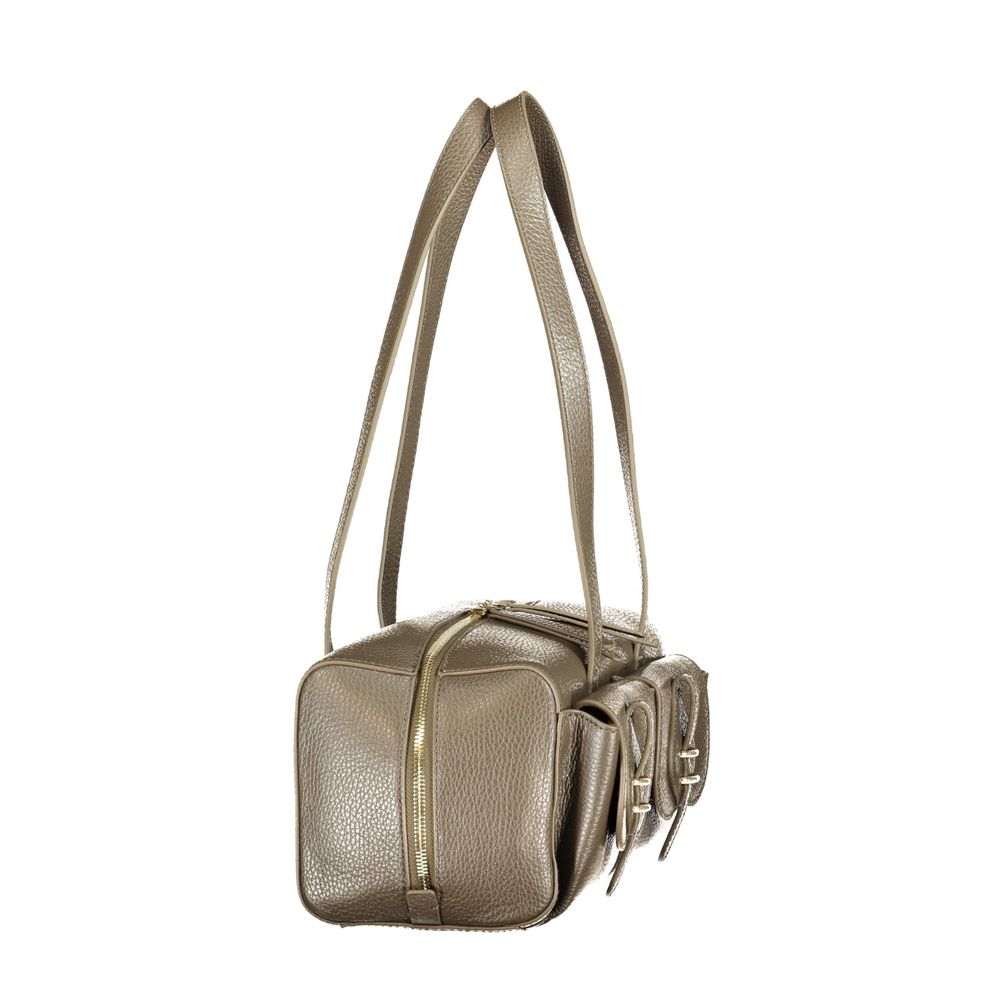 Coccinelle Braune Lederhandtasche