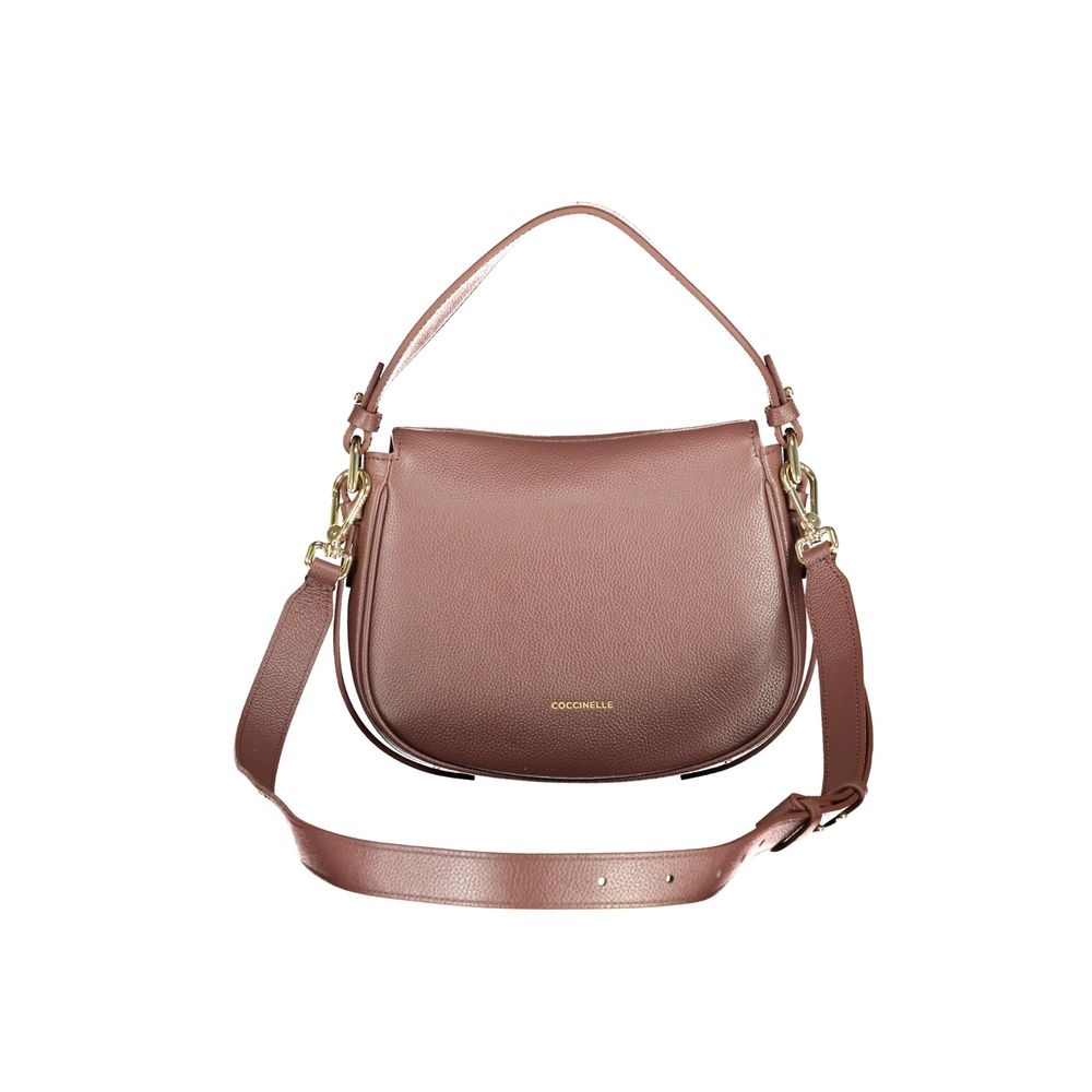 Coccinelle Braune Lederhandtasche