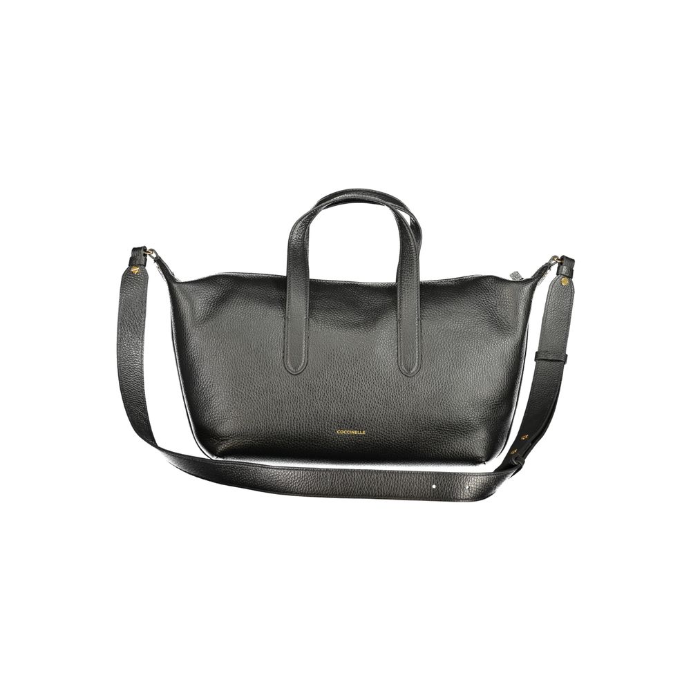 Coccinelle Schwarze Lederhandtasche