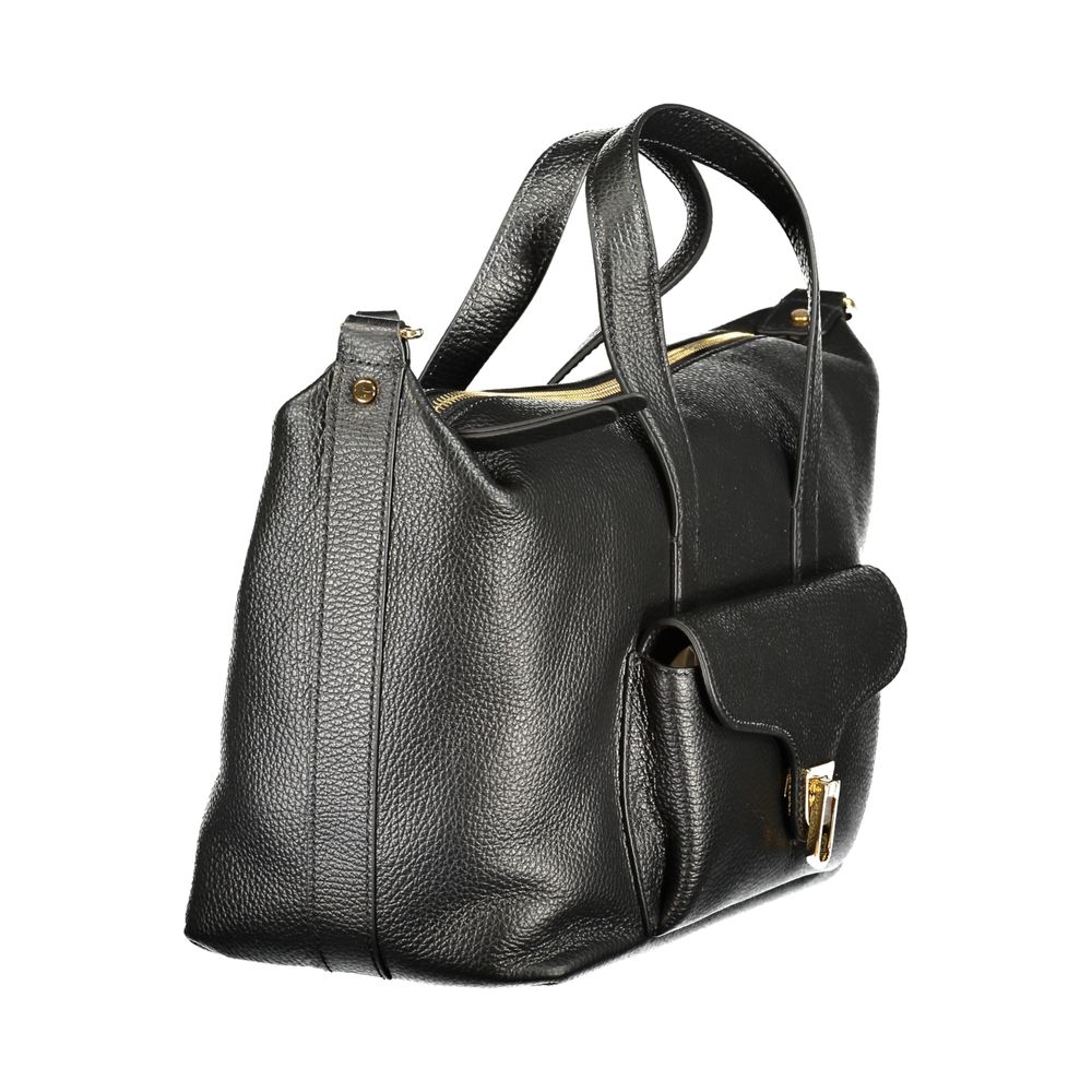 Coccinelle Schwarze Lederhandtasche