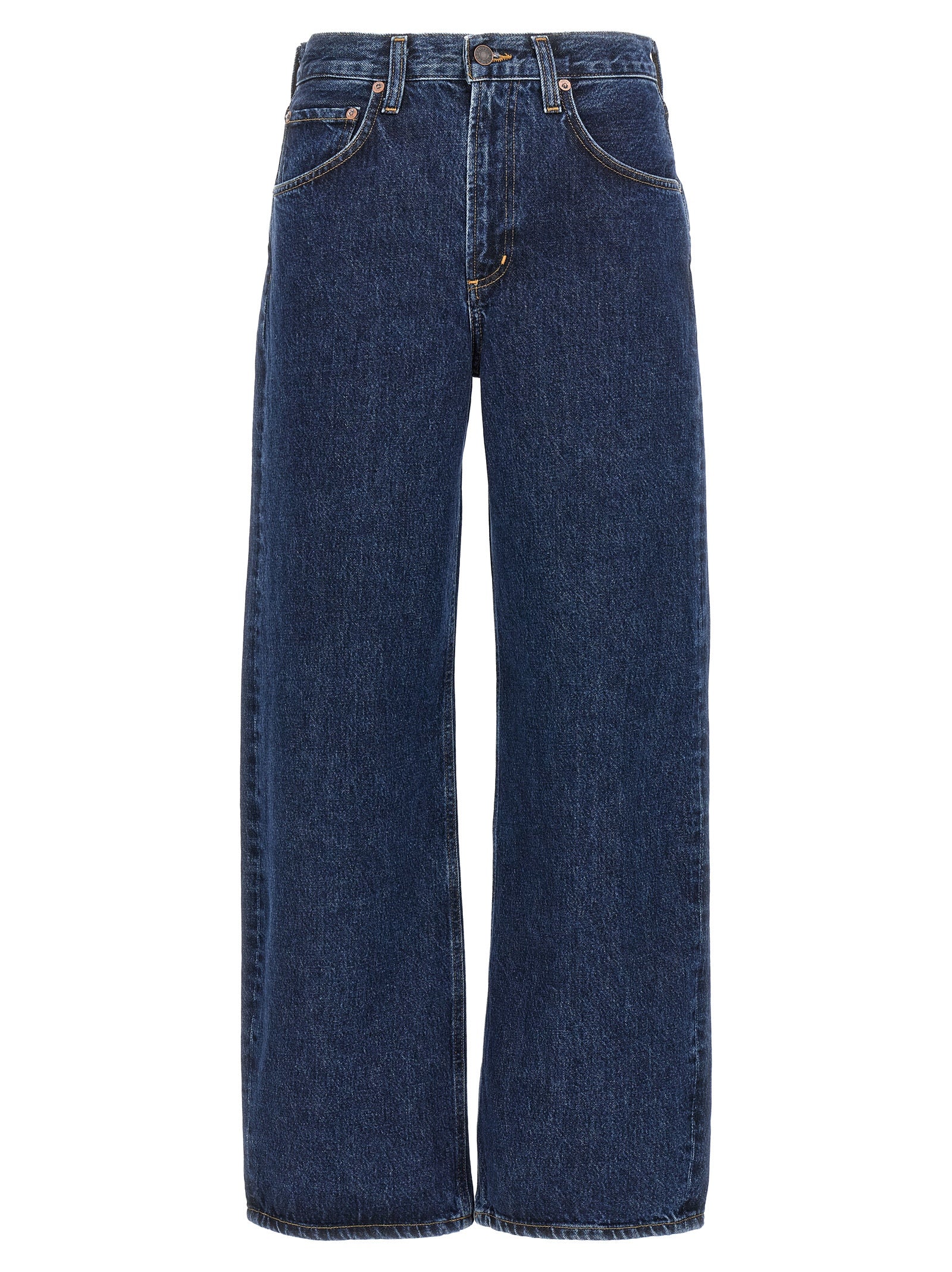 Agolde Blaue Baumwolljeans Denim