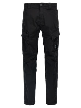 C.P. Company Schwarze Cargo-Hose aus Baumwolle