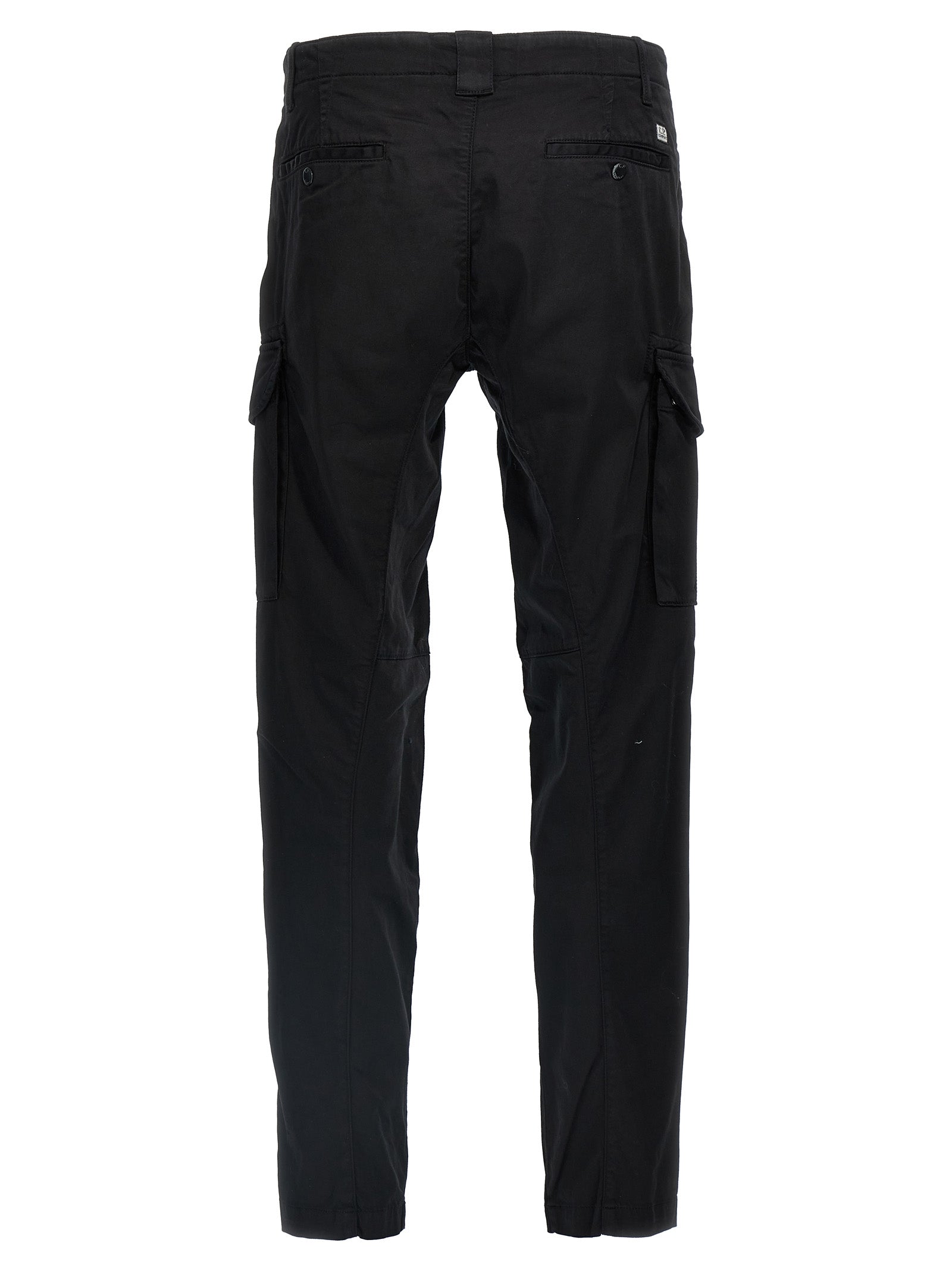 C.P. Company Schwarze Cargo-Hose aus Baumwolle