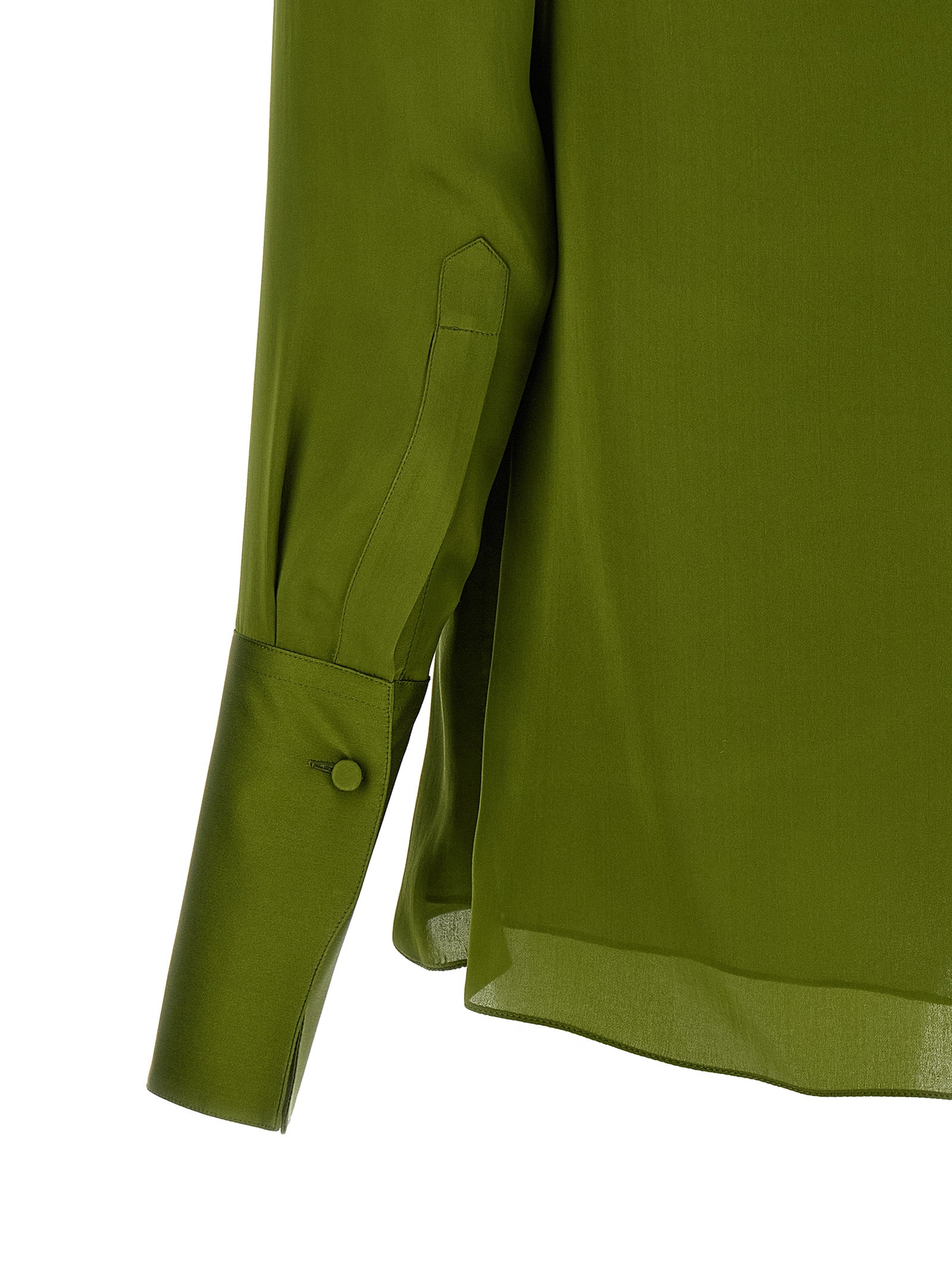 Tom Ford Zweifarbige Seidenbluse