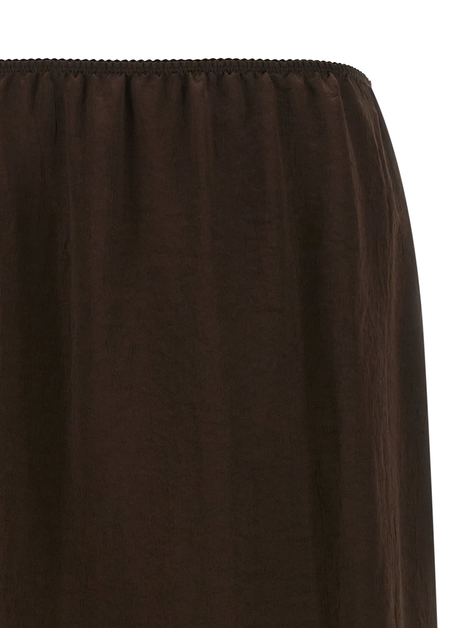 Twinset Brauner Marabou-Midi-Rock