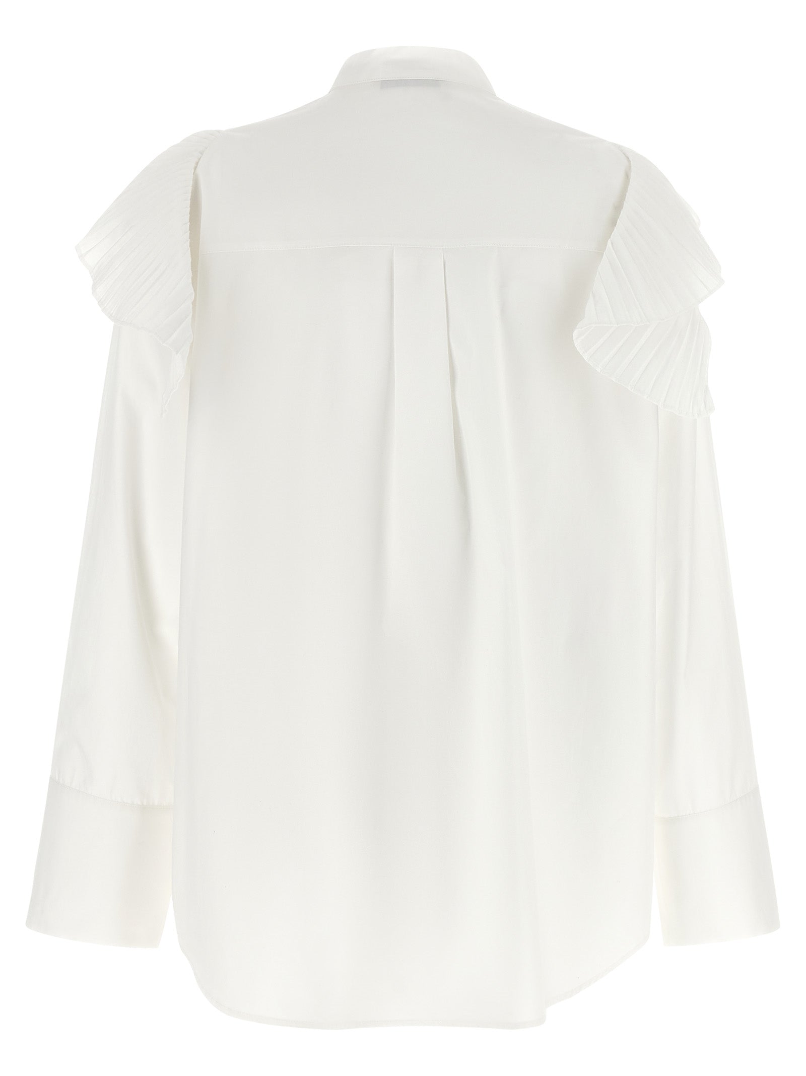 Alberta Ferretti Weiße Baumwollbluse