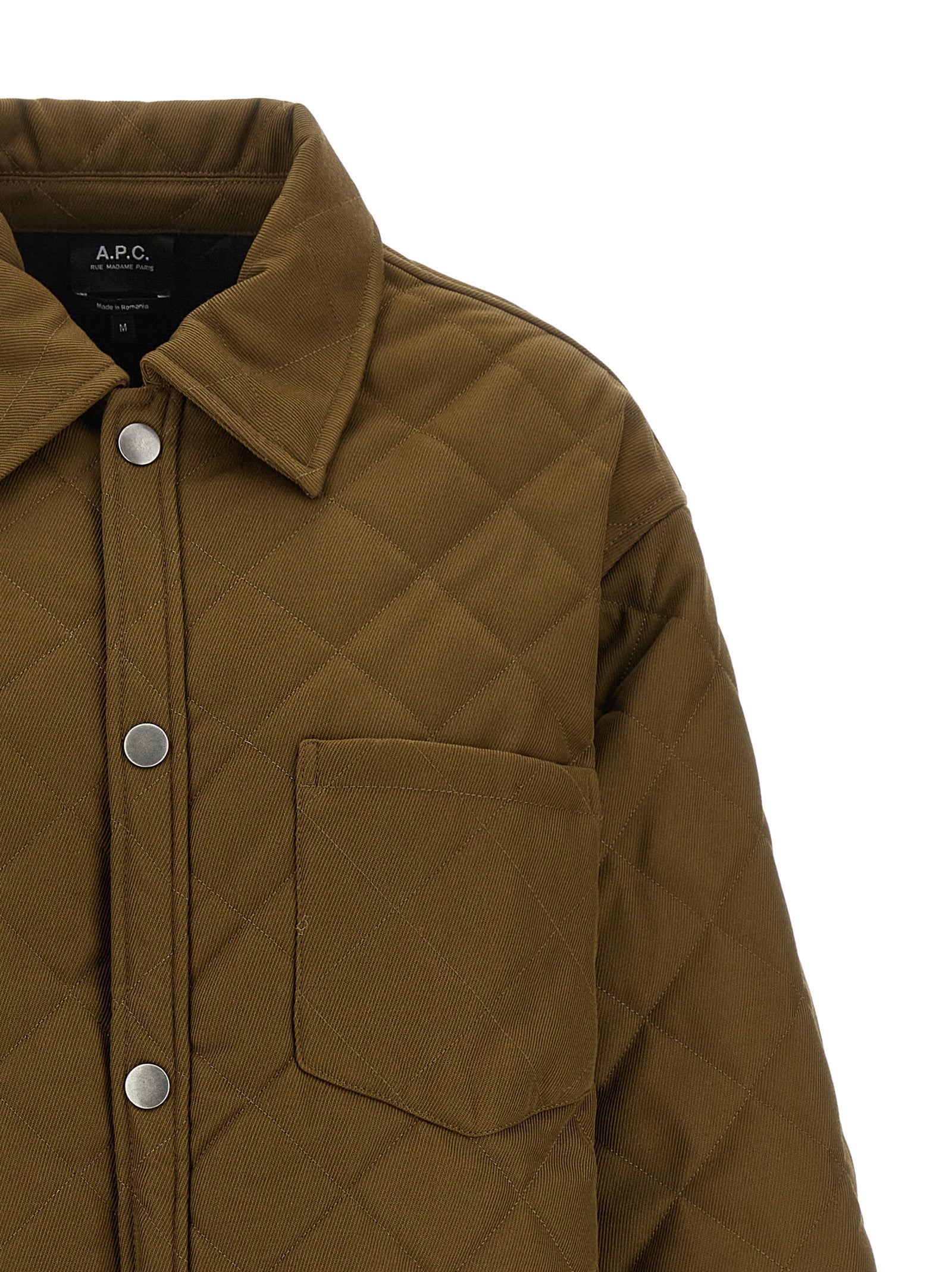 A.P.C. Zweifarbige Polyester-Shelljacke