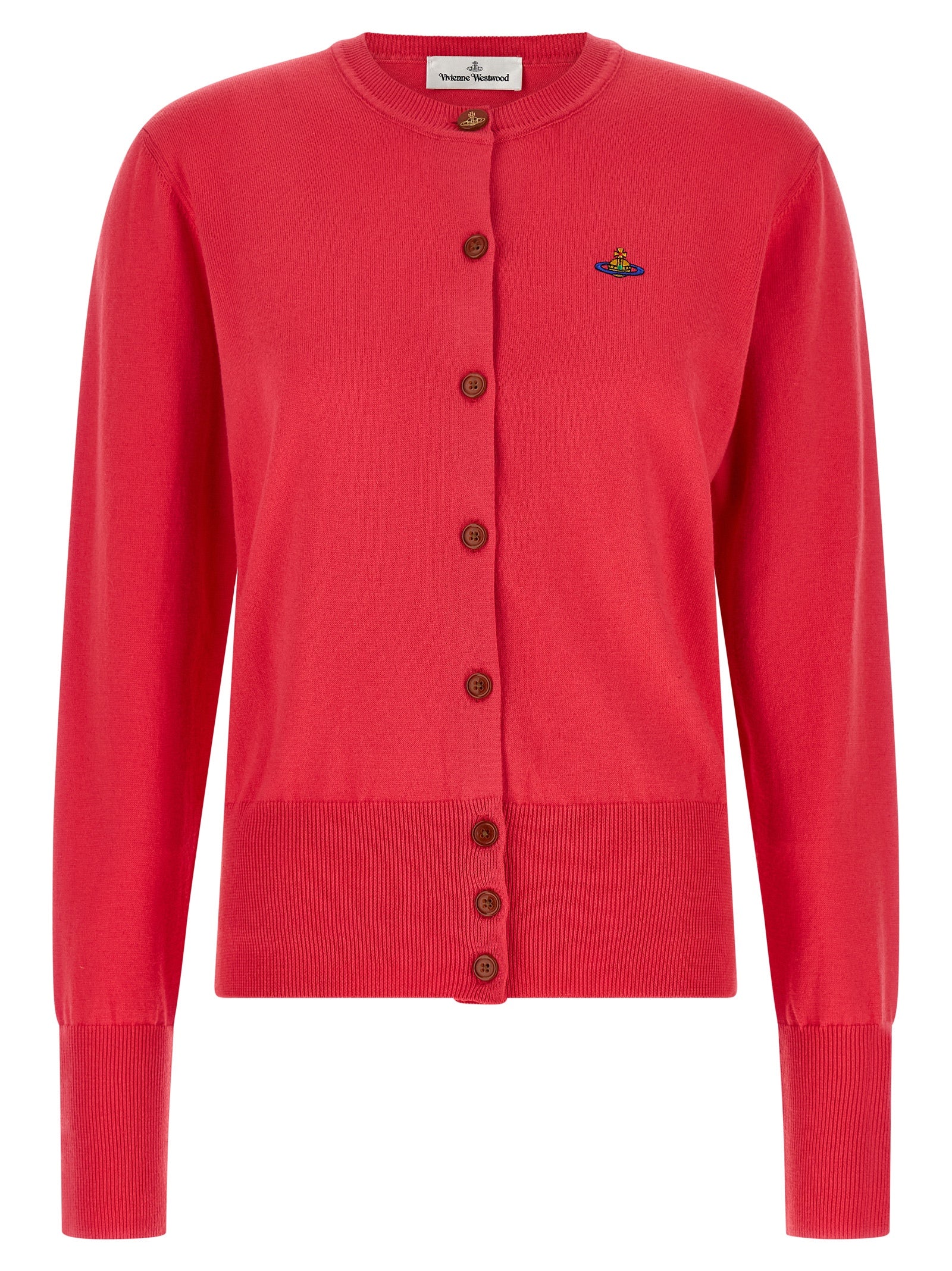 Vivienne Westwood Mehrfarbige Baumwollstrickjacke