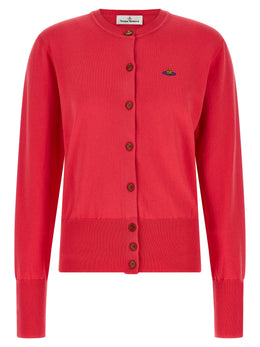 Vivienne Westwood Mehrfarbige Baumwollstrickjacke