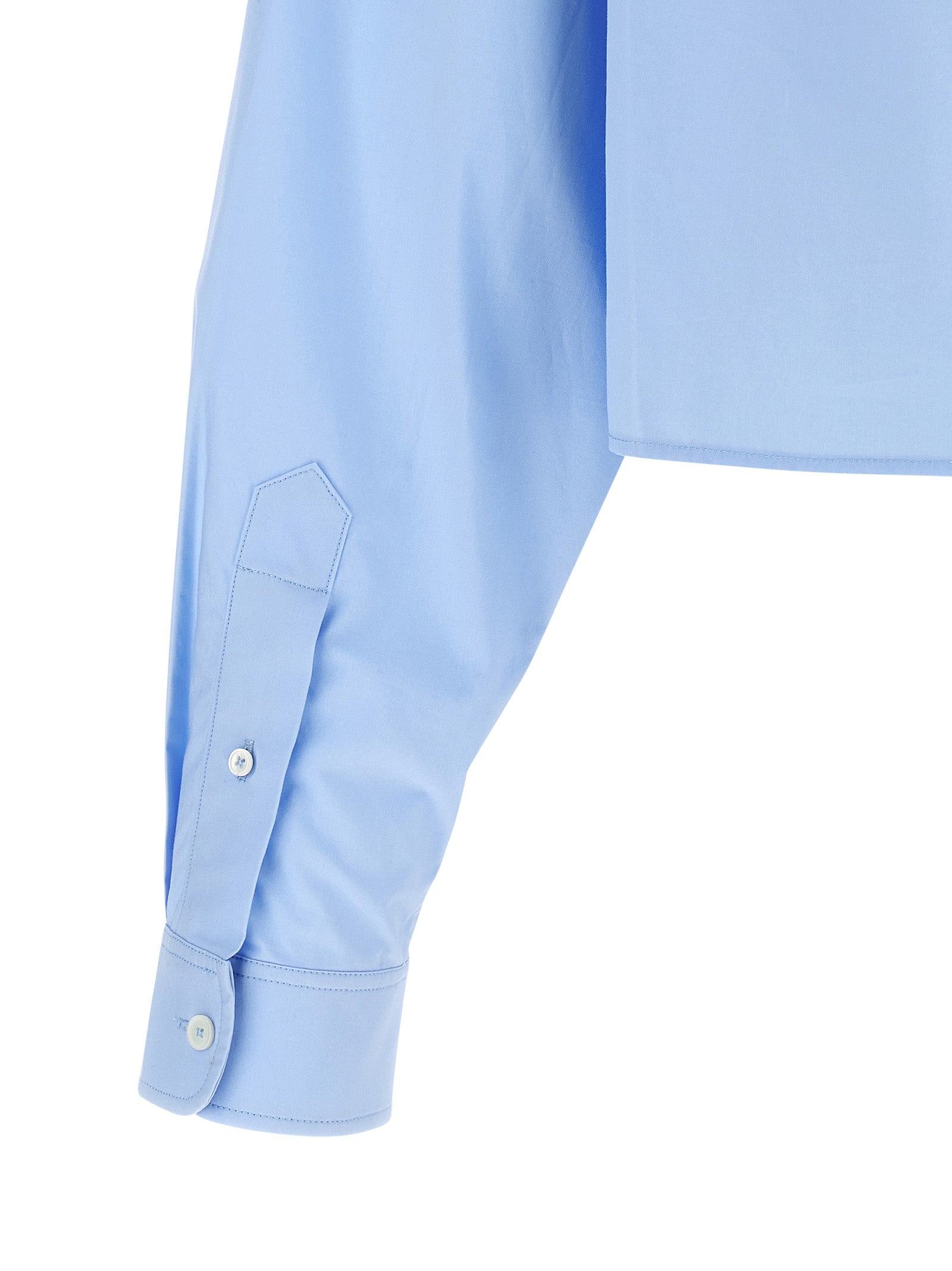 Alexander Wang Blaue Baumwollbluse