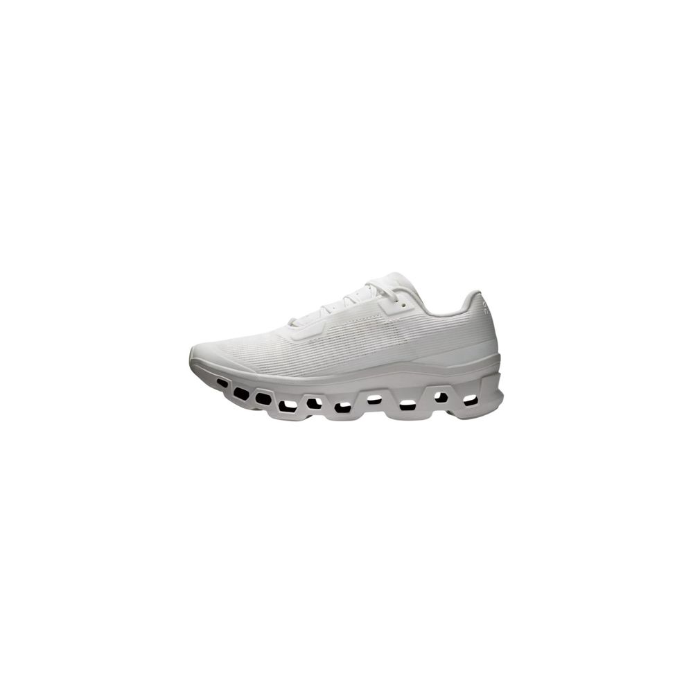 On Running Weiße synthetische Sportsneakers