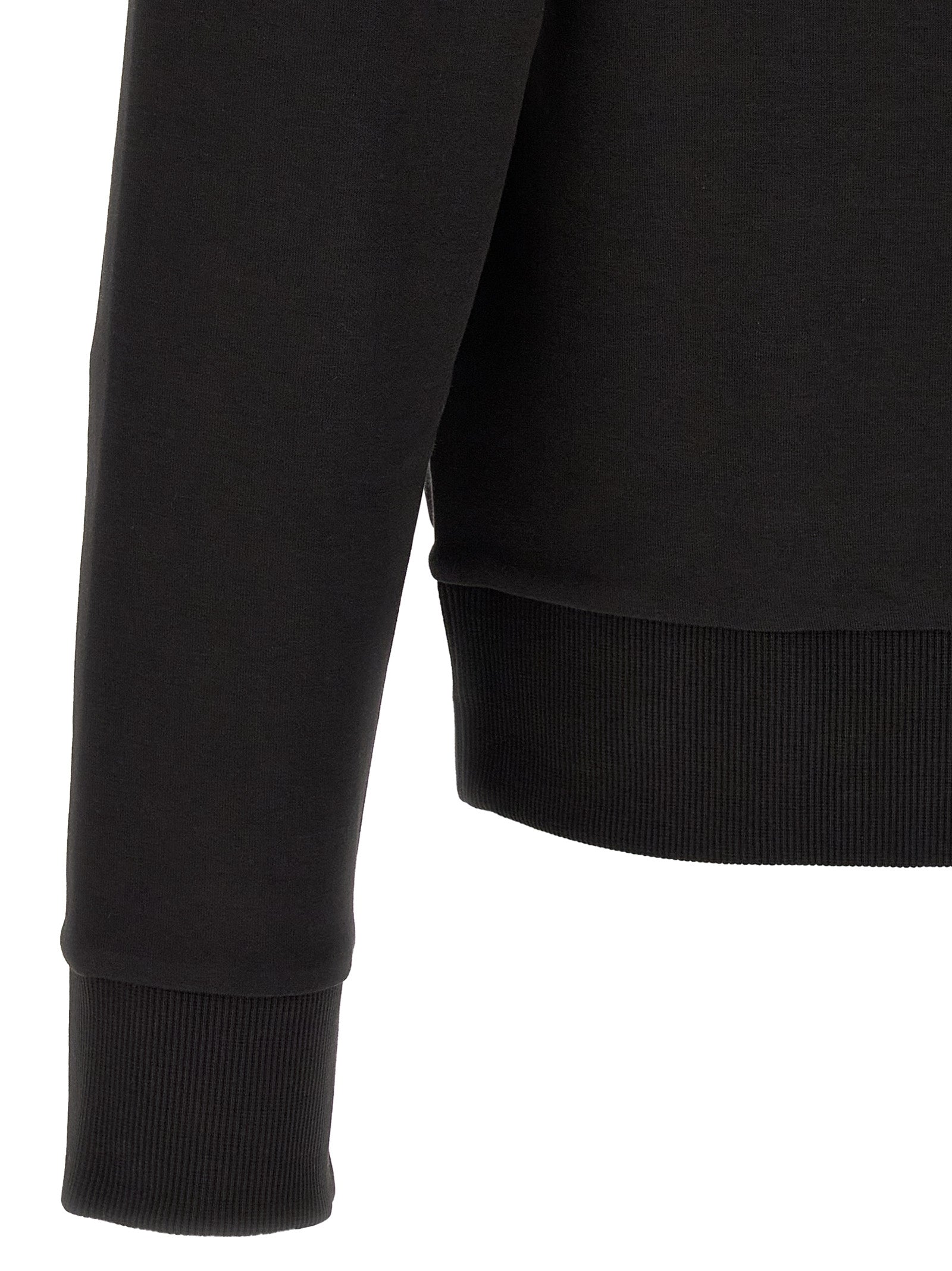 Hugo Boss Schwarzer Baumwoll-Sweatshirt
