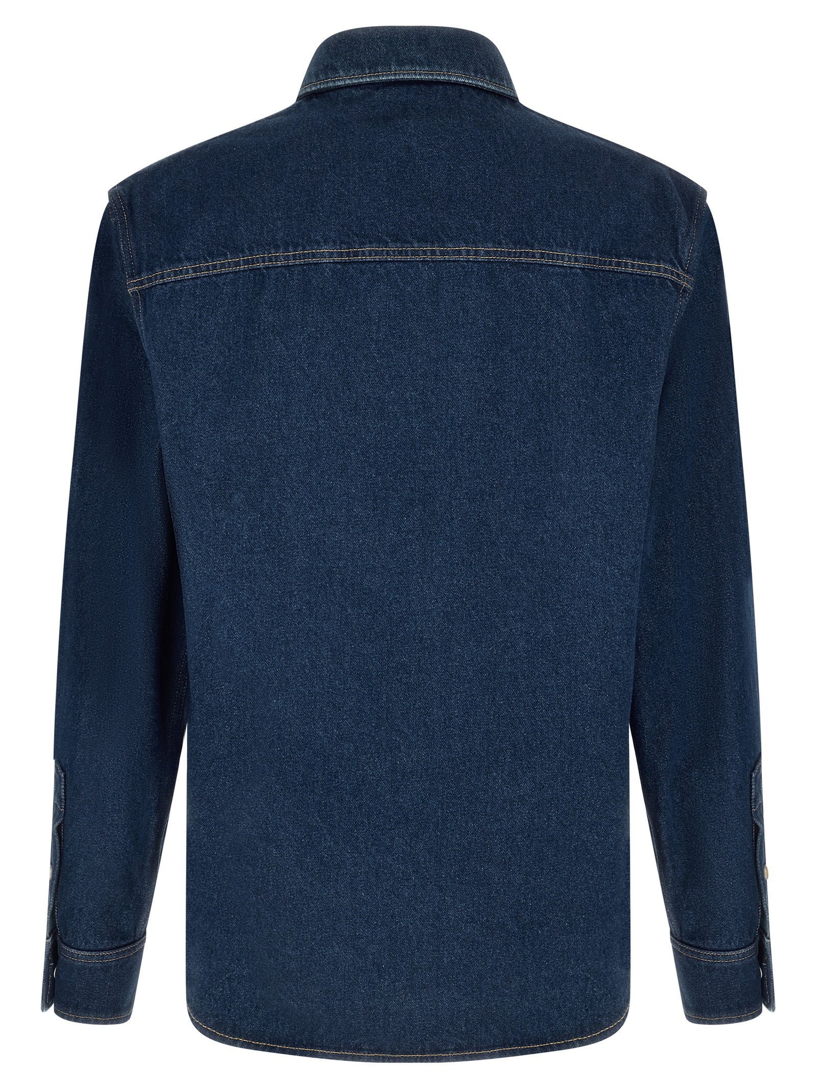Valentino Garavani Blaue Baumwollbluse