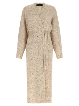 Fabiana Filippi Beige Wollstrickjacke