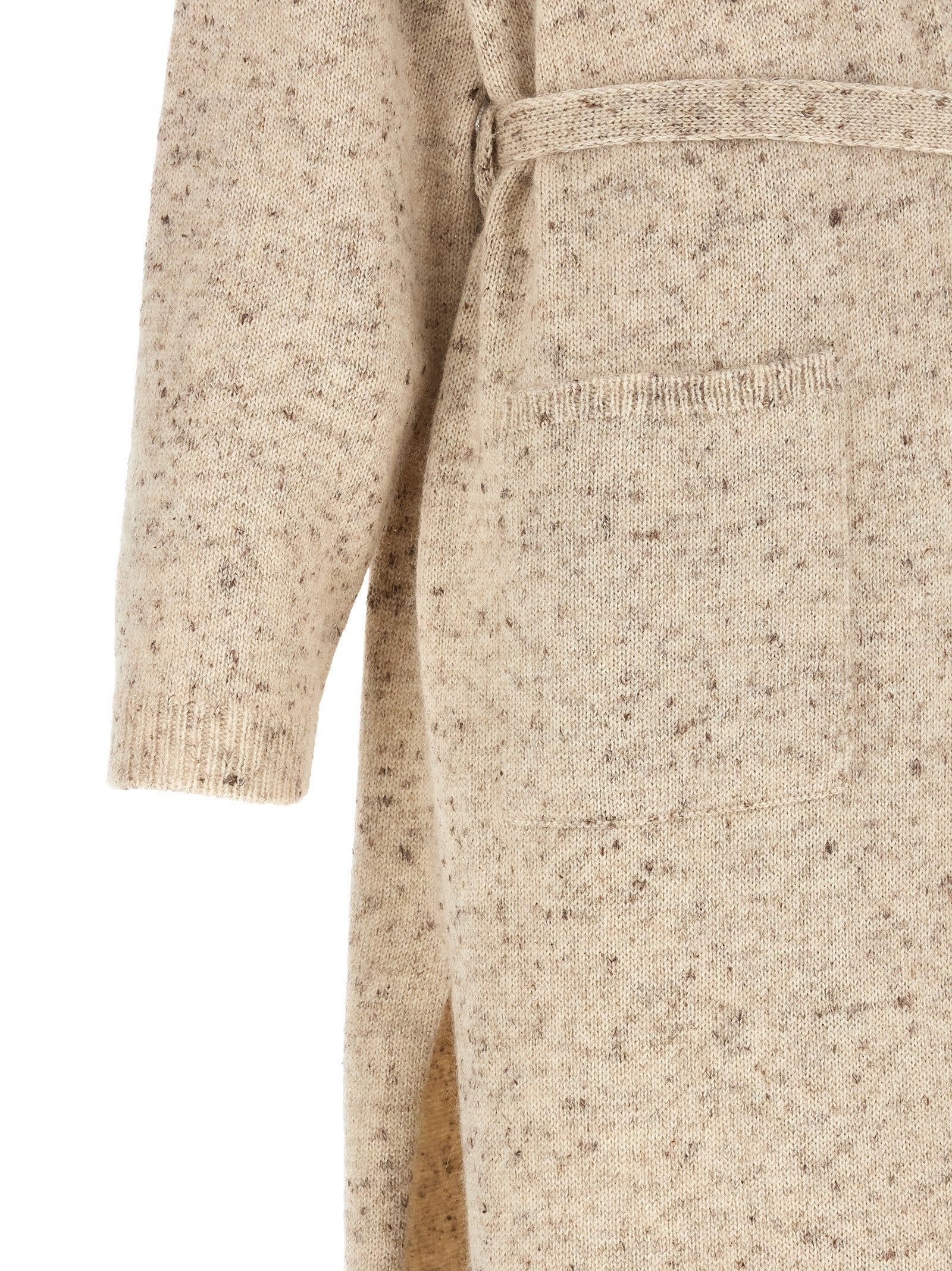 Fabiana Filippi Beige Wollstrickjacke