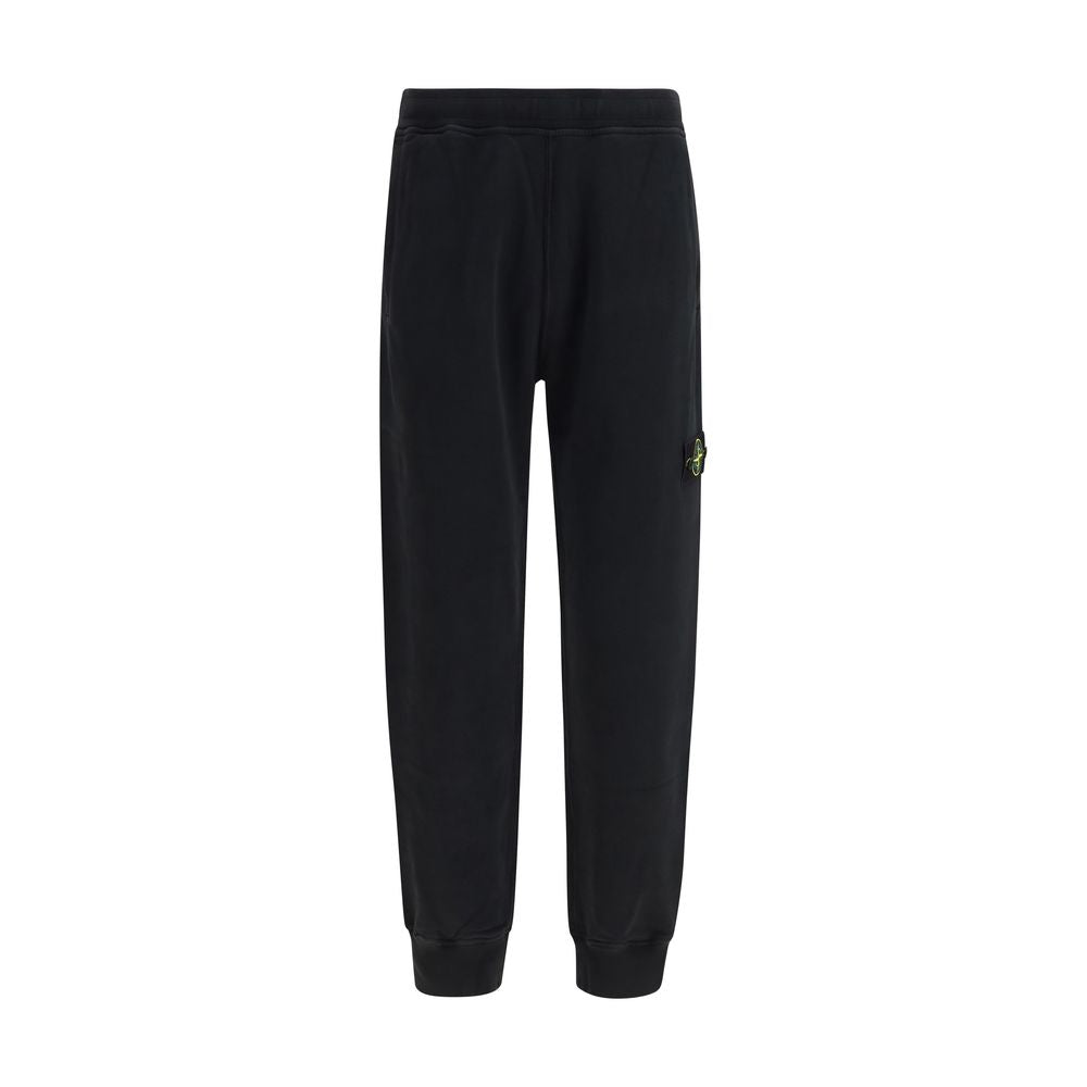 Stone Island Schwarzer Baumwoll-Sweatshirt