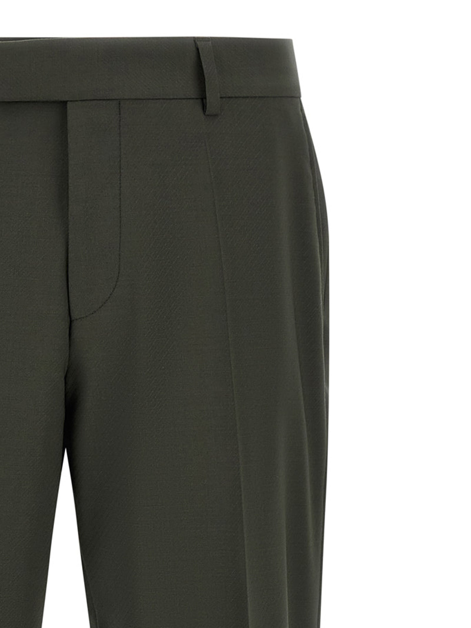 Hugo Boss Zweifarbige Hose aus Schurwolle