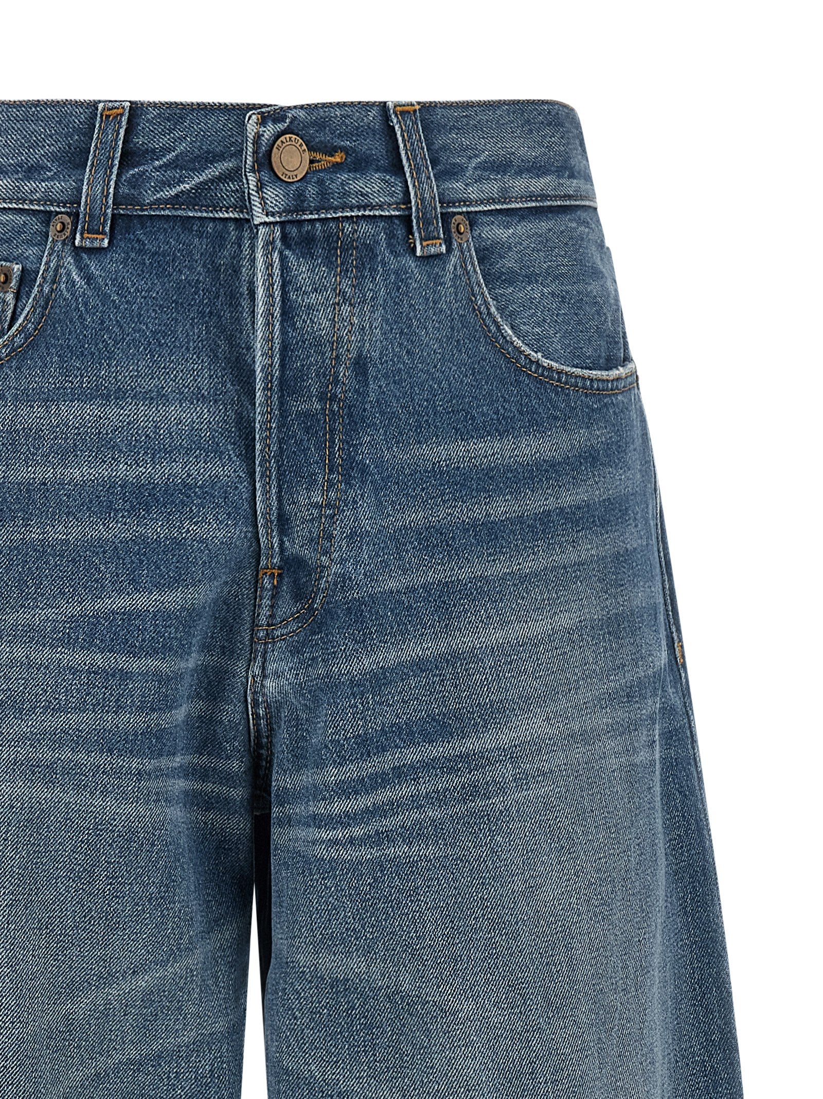 Haikure Blaue Baumwolljeans Denim