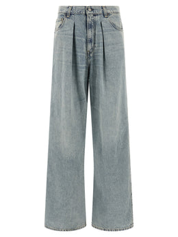 Haikure Blaue Baumwolljeans Denim
