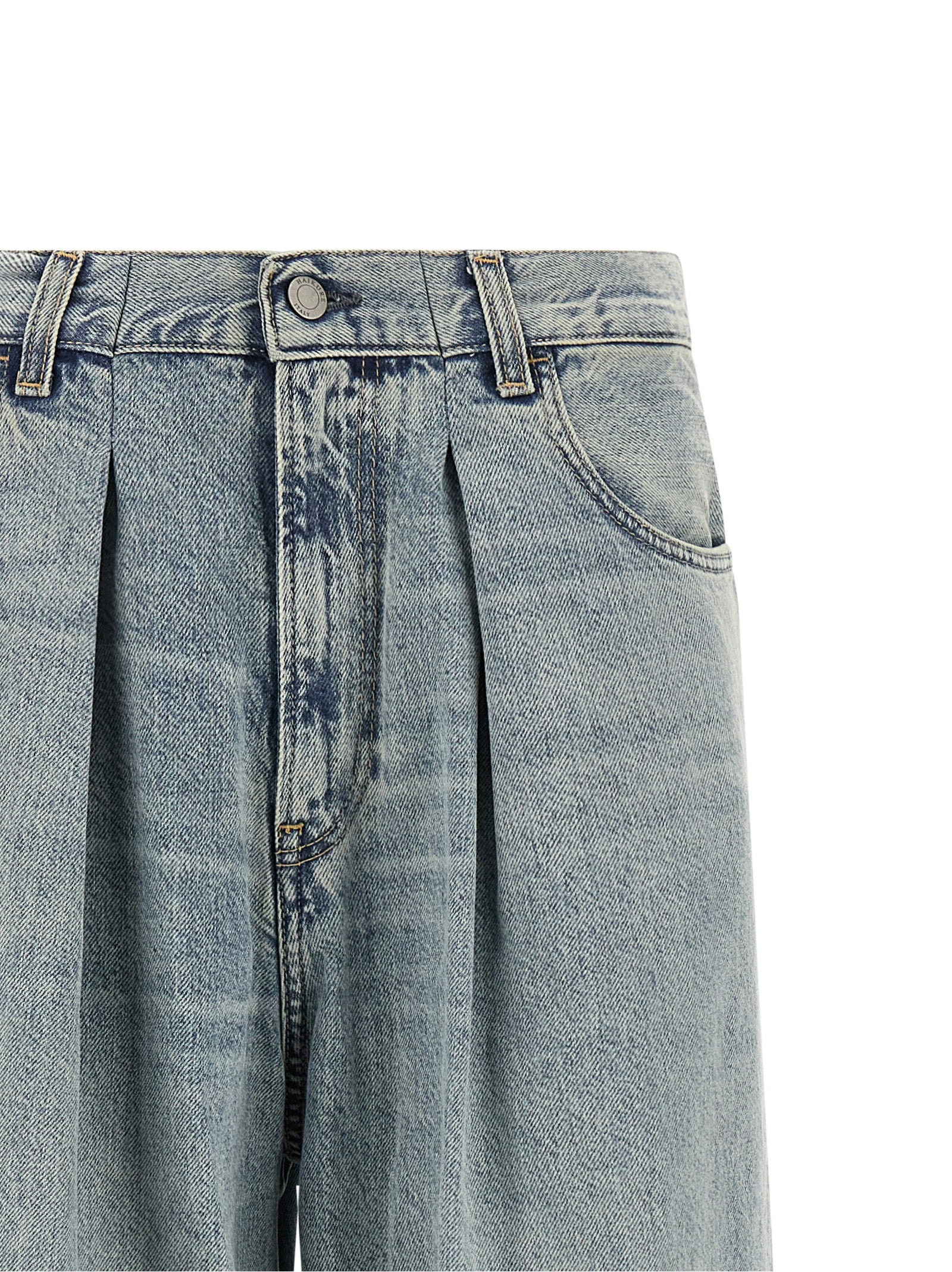 Haikure Blaue Baumwolljeans Denim