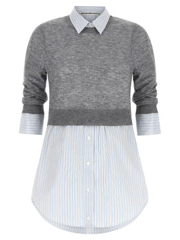 Alexander Wang Graue Wollbluse