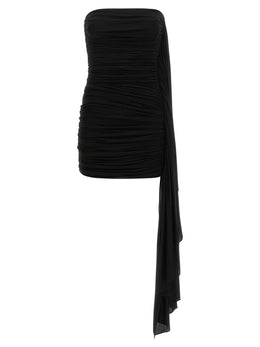 Alexander Wang Kurzes Kleid in Schwarz und Kupfer