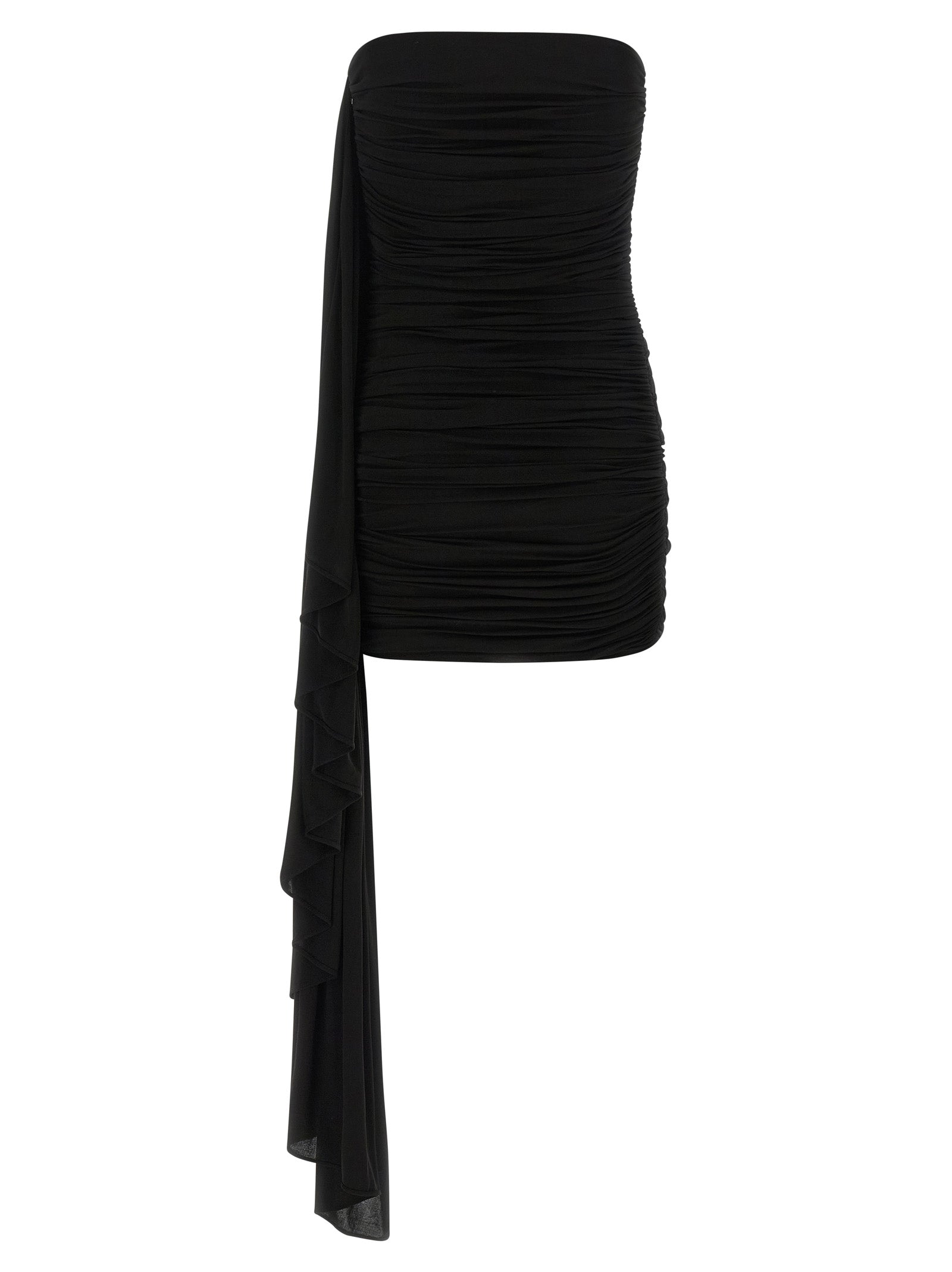 Alexander Wang Kurzes Kleid in Schwarz und Kupfer