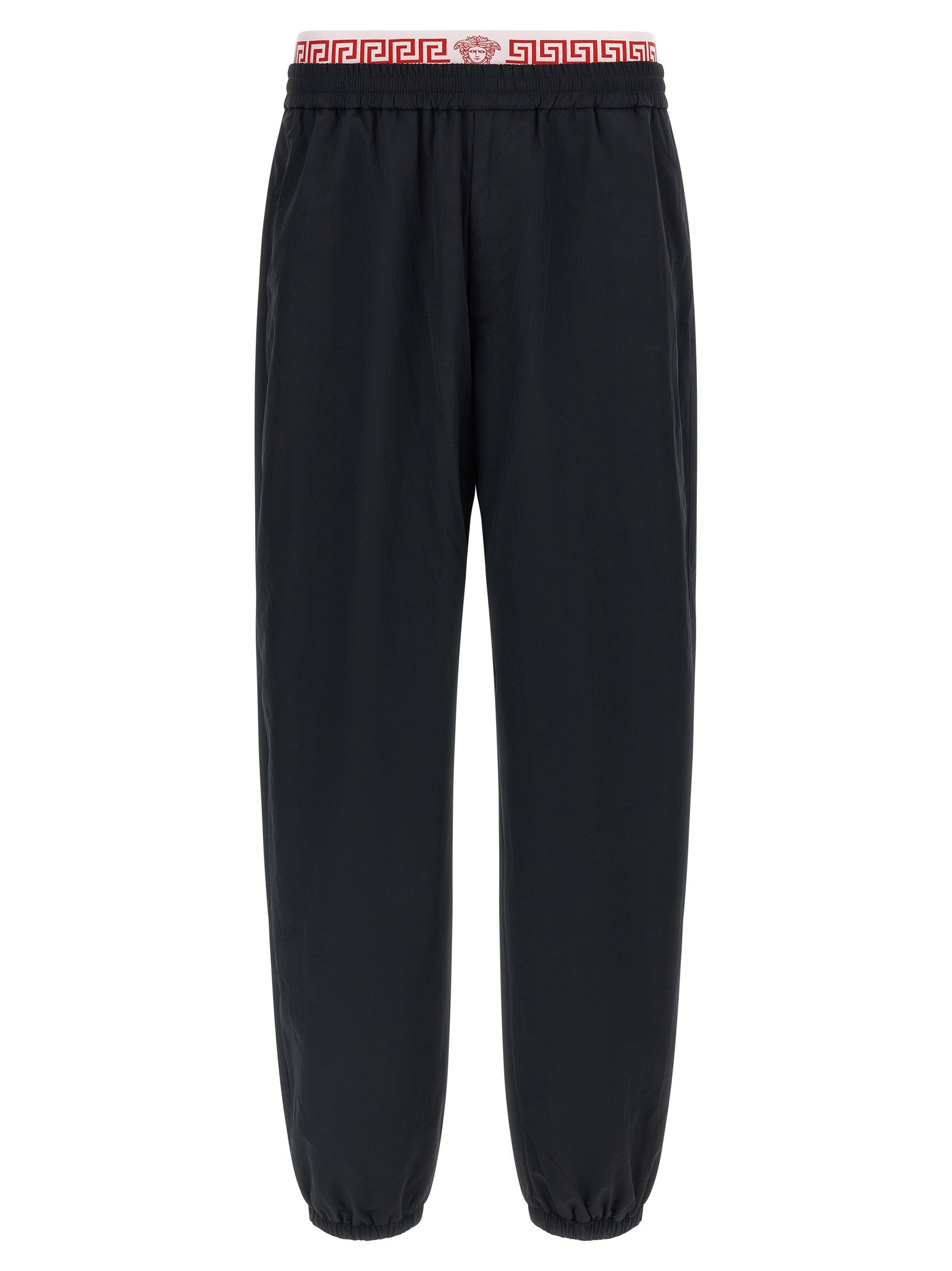Versace Schwarze Polyamid-Jogginghose (Trainingshose)