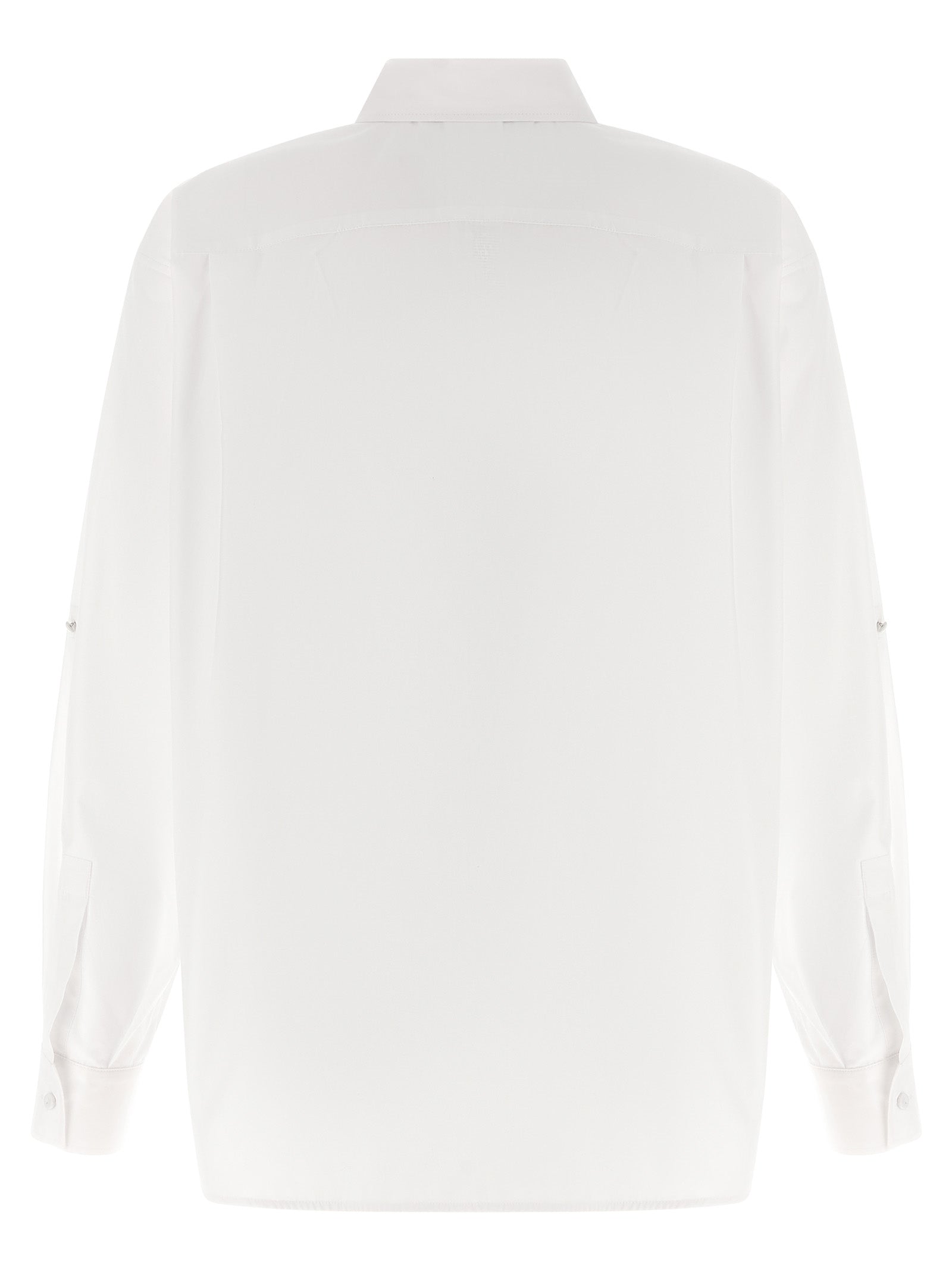 Max Mara Weiße Baumwollbluse