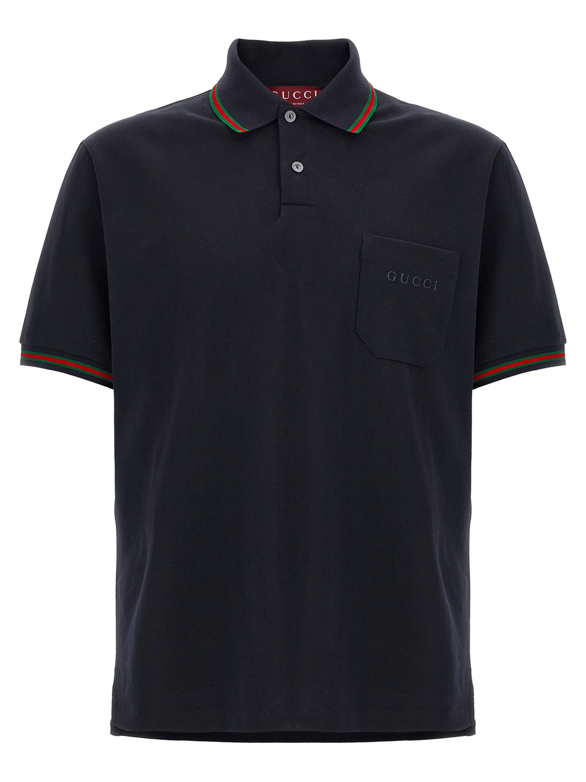 Gucci Blaues Baumwoll-Polohemd