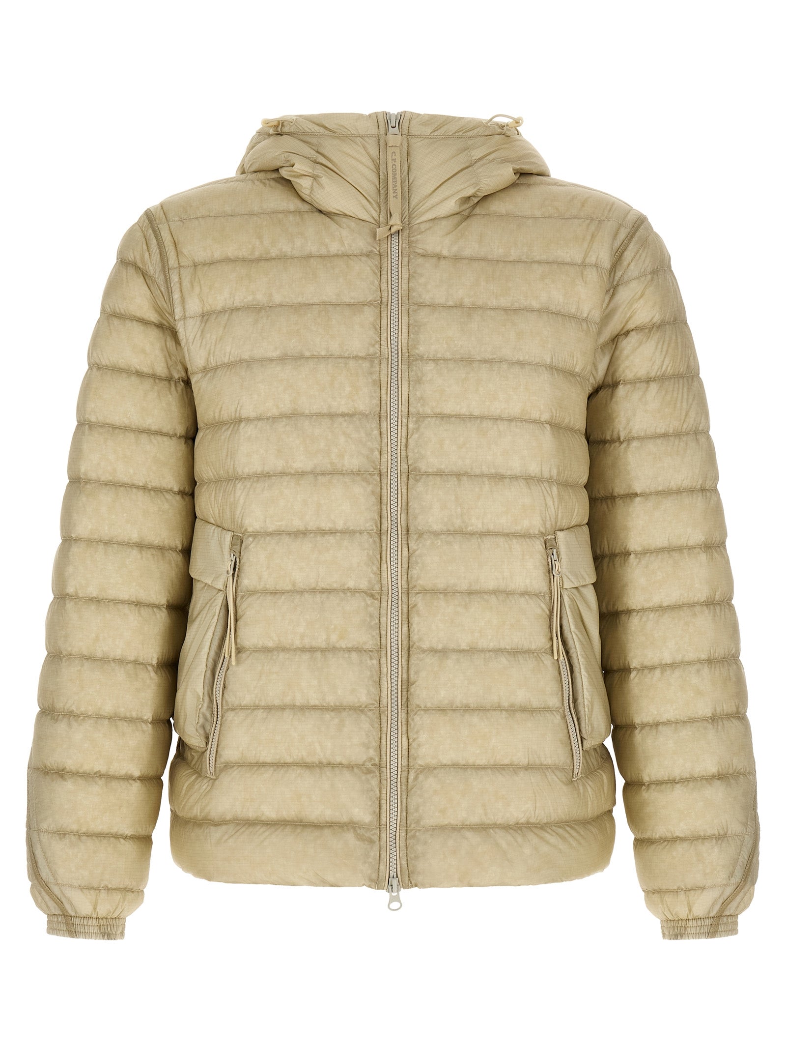 C.P. Company Beige Polyamid Steppjacke