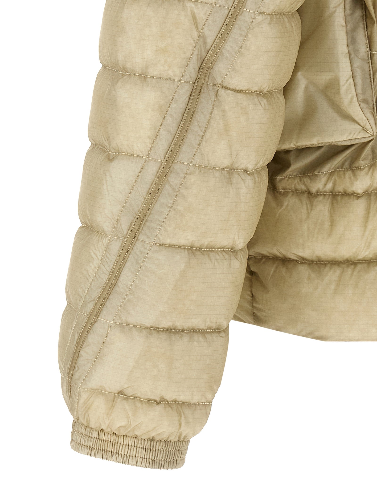 C.P. Company Beige Polyamid Steppjacke