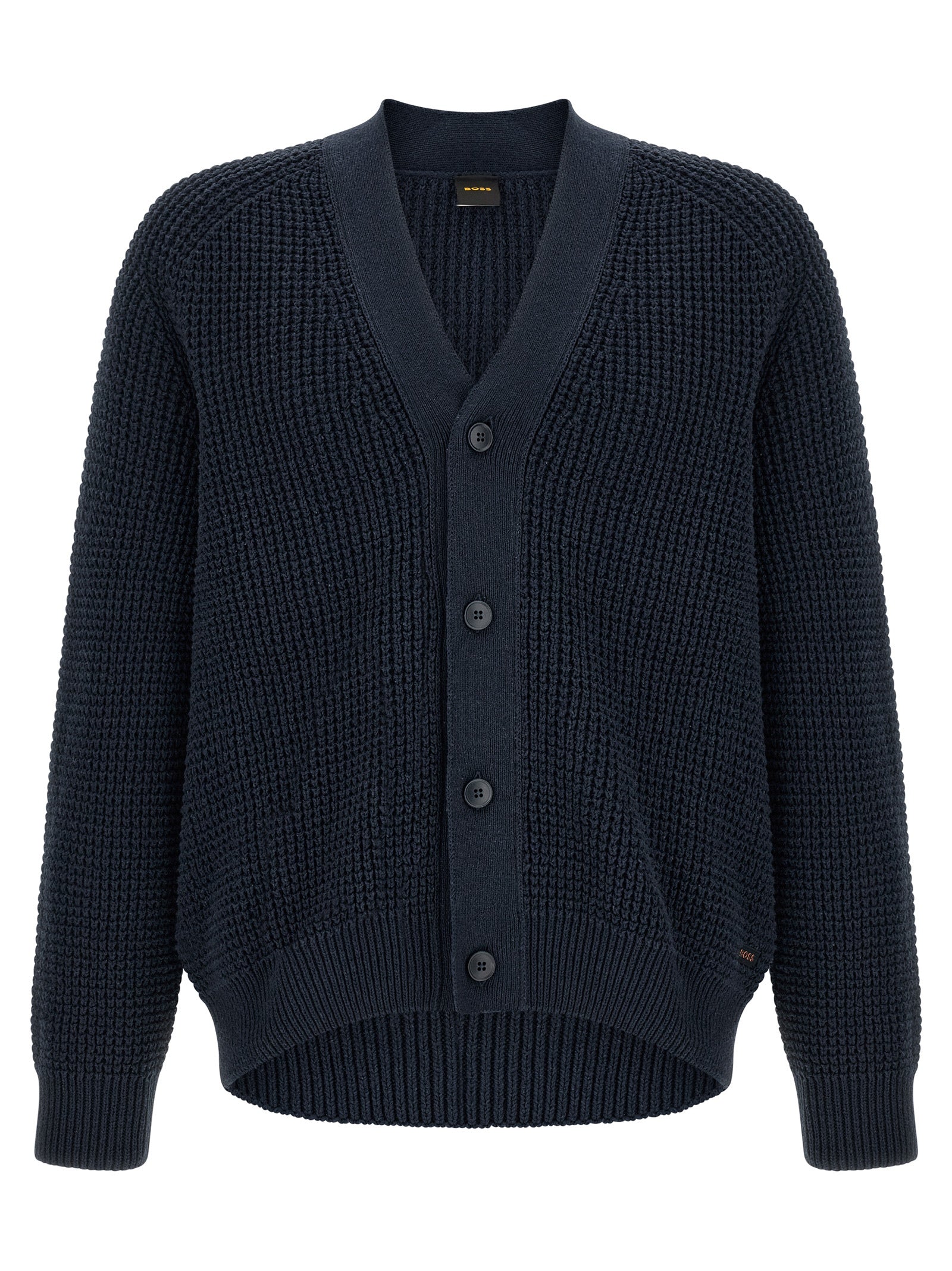 Hugo Boss Blauer Baumwollcardigan