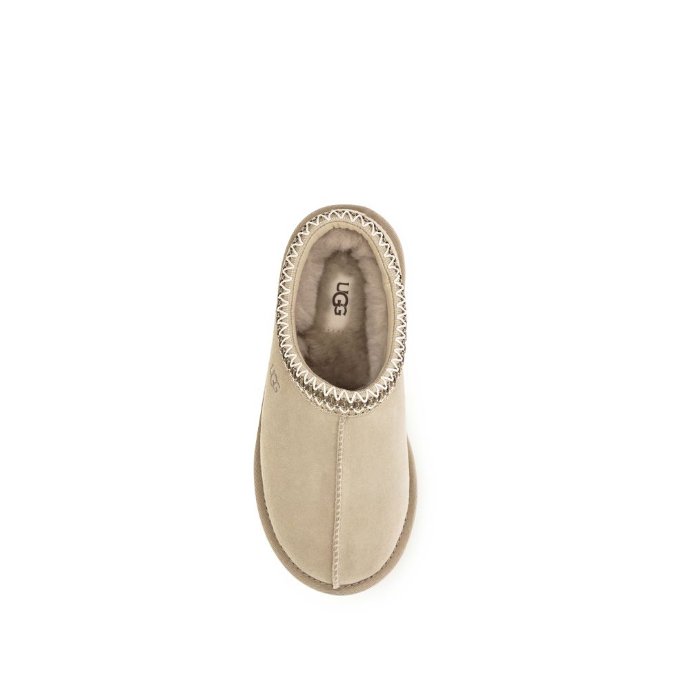 UGG Beige Leder Mules