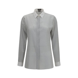 Tom Ford Mehrfarbiges Seidenhemd mit Muster