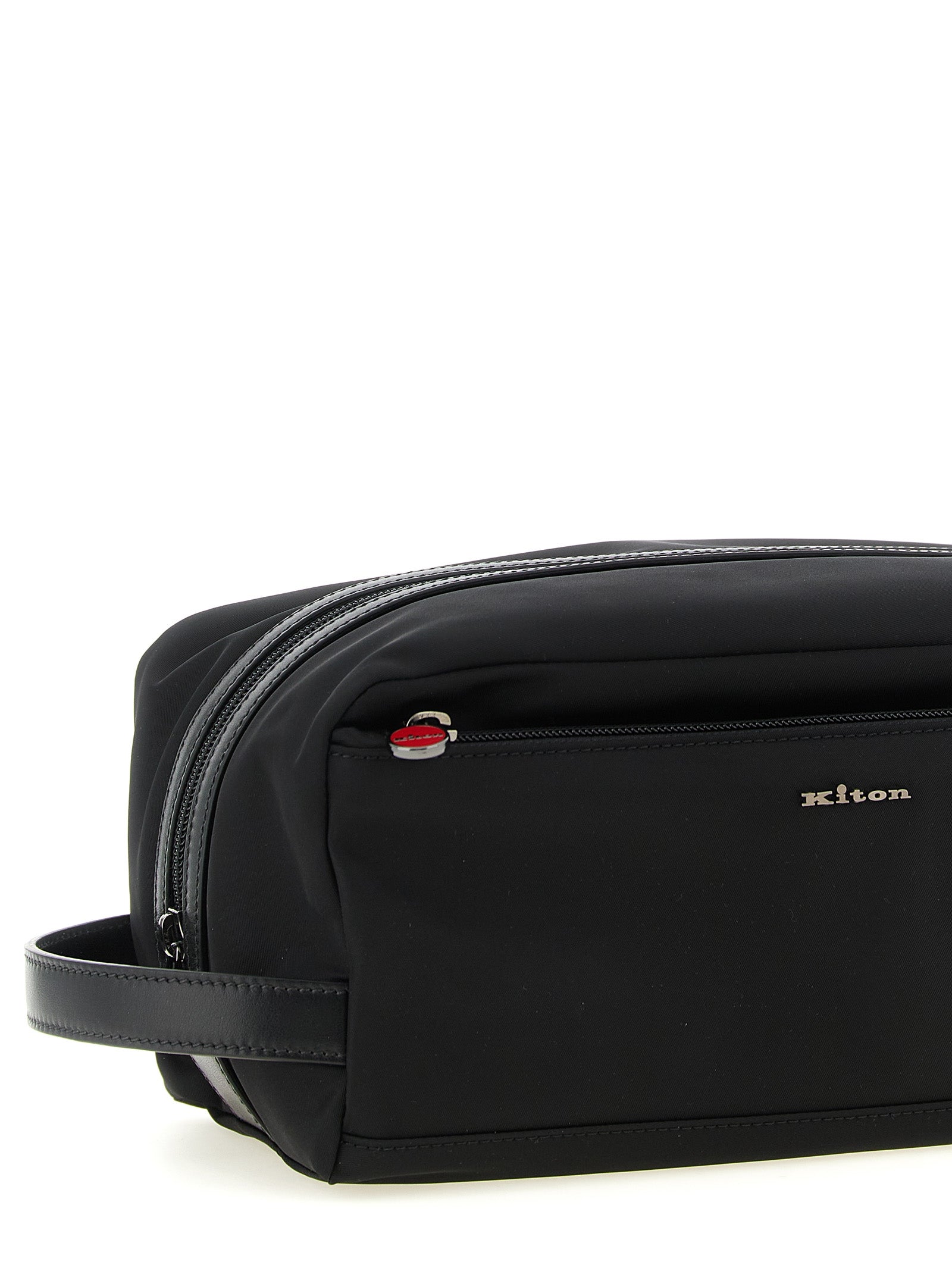 Kiton Schwarzes Polyamid Sonstige Accessoires