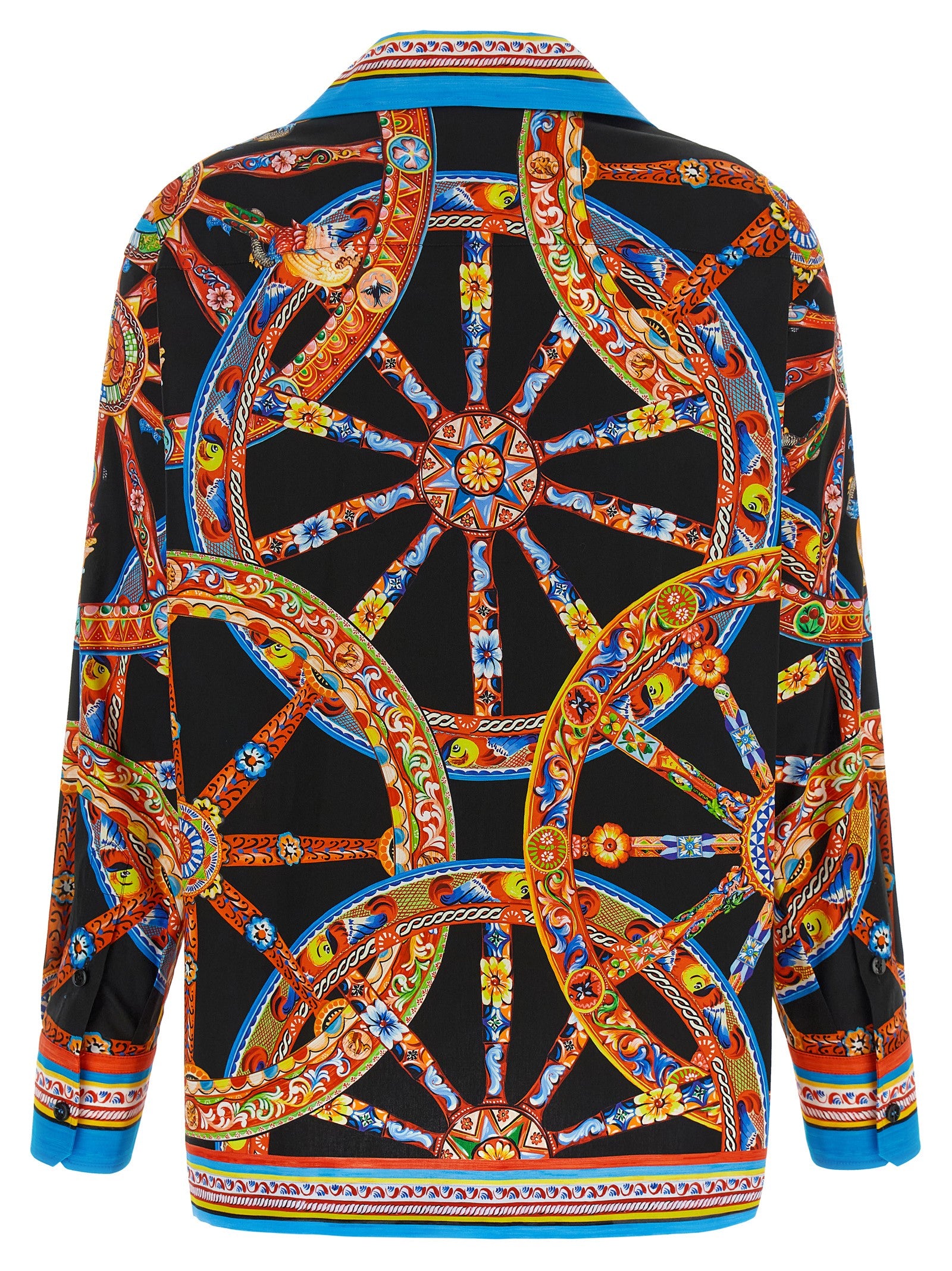 Dolce & Gabbana Mehrfarbige Baumwollbluse