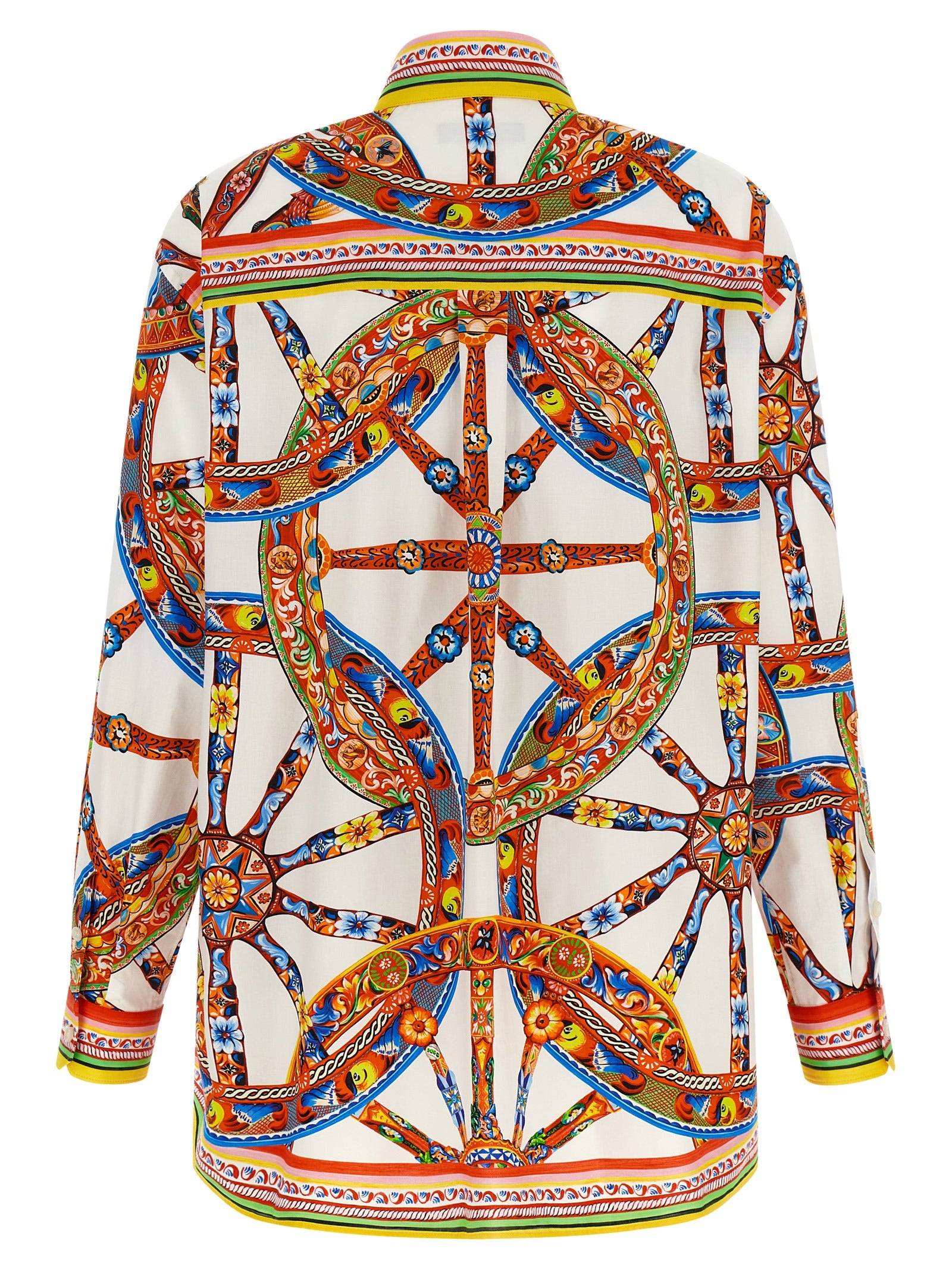 Dolce & Gabbana Mehrfarbige Baumwollbluse