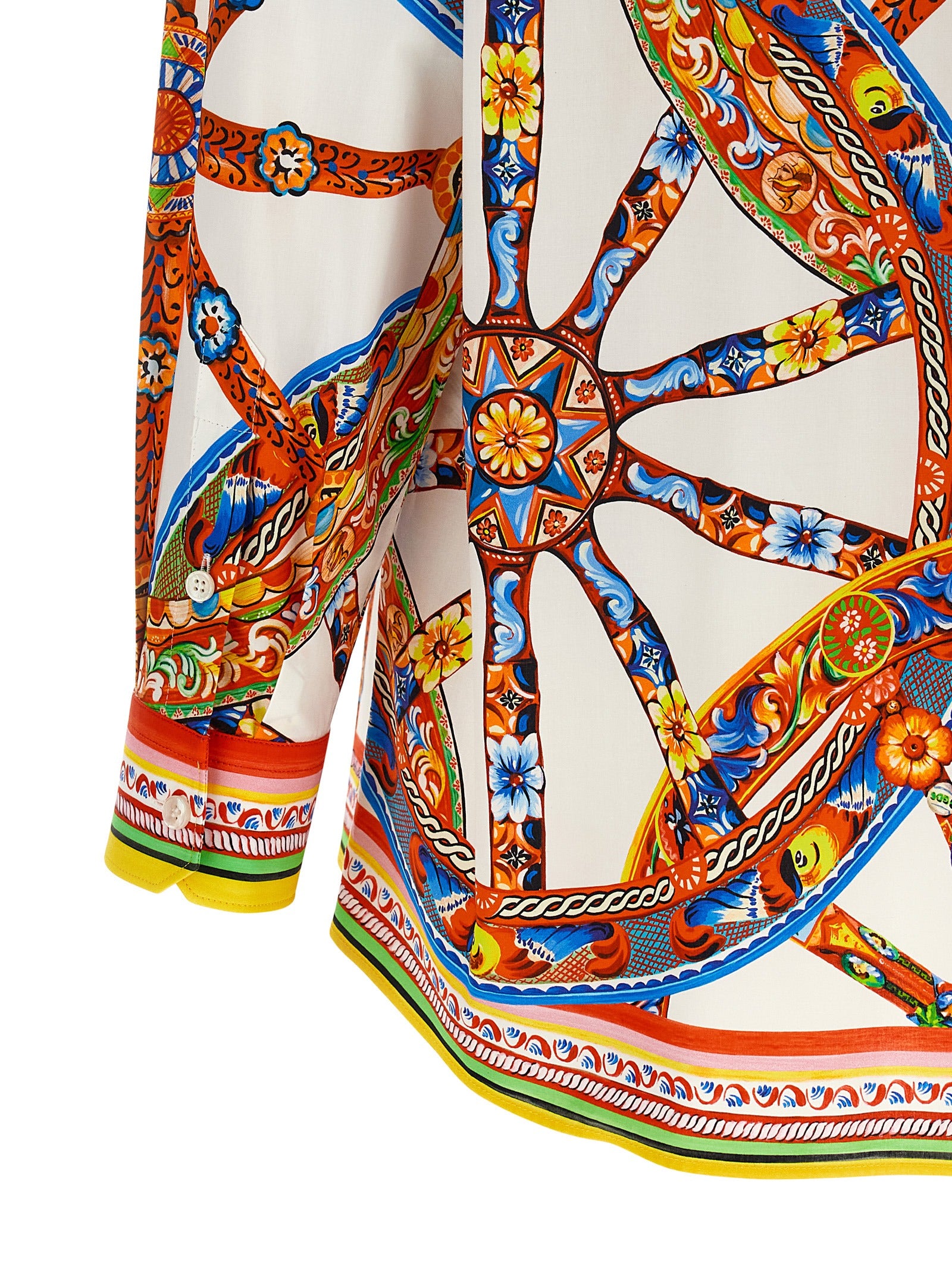 Dolce & Gabbana Mehrfarbige Baumwollbluse