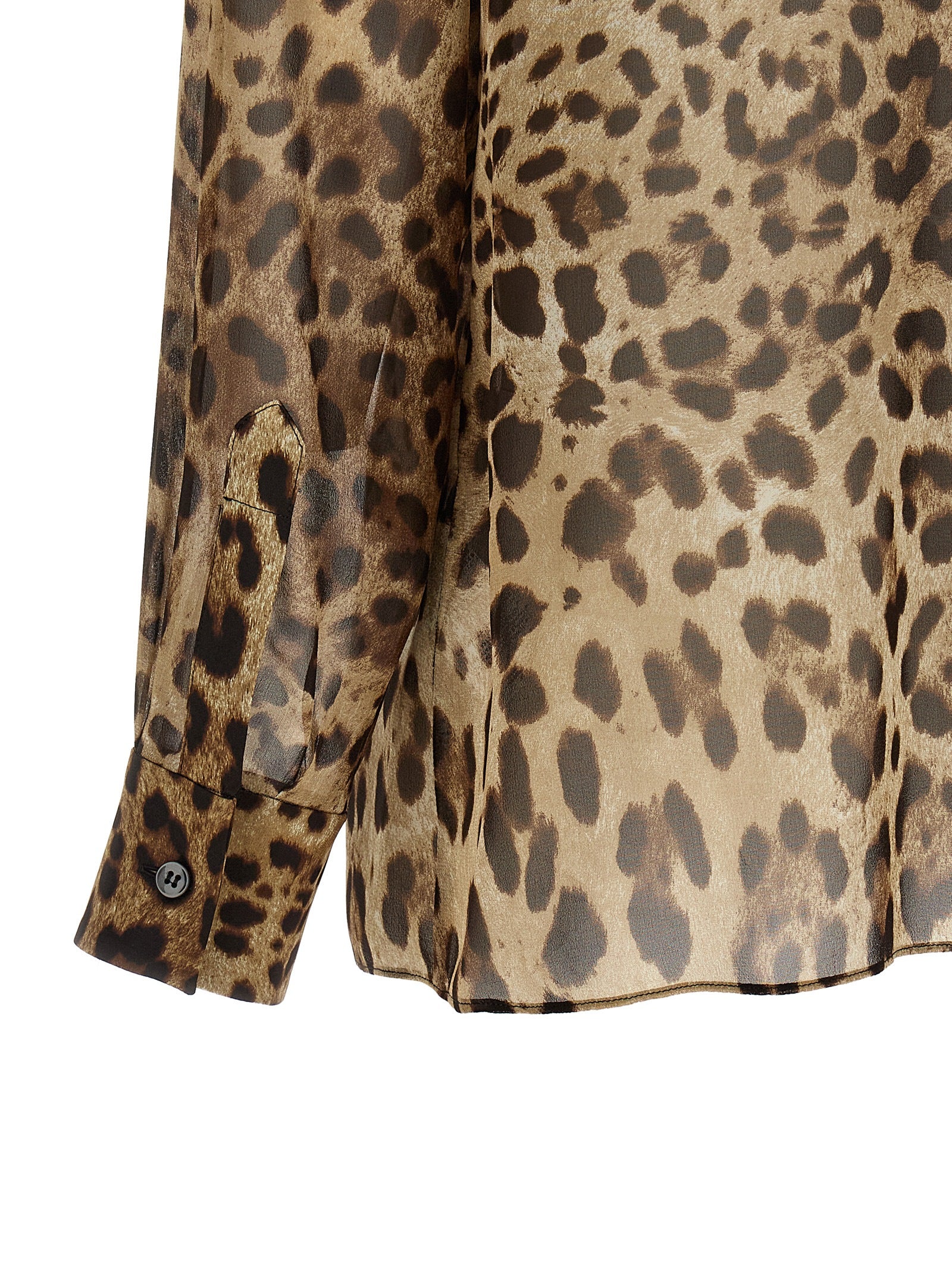 Dolce & Gabbana Braune Seidenbluse