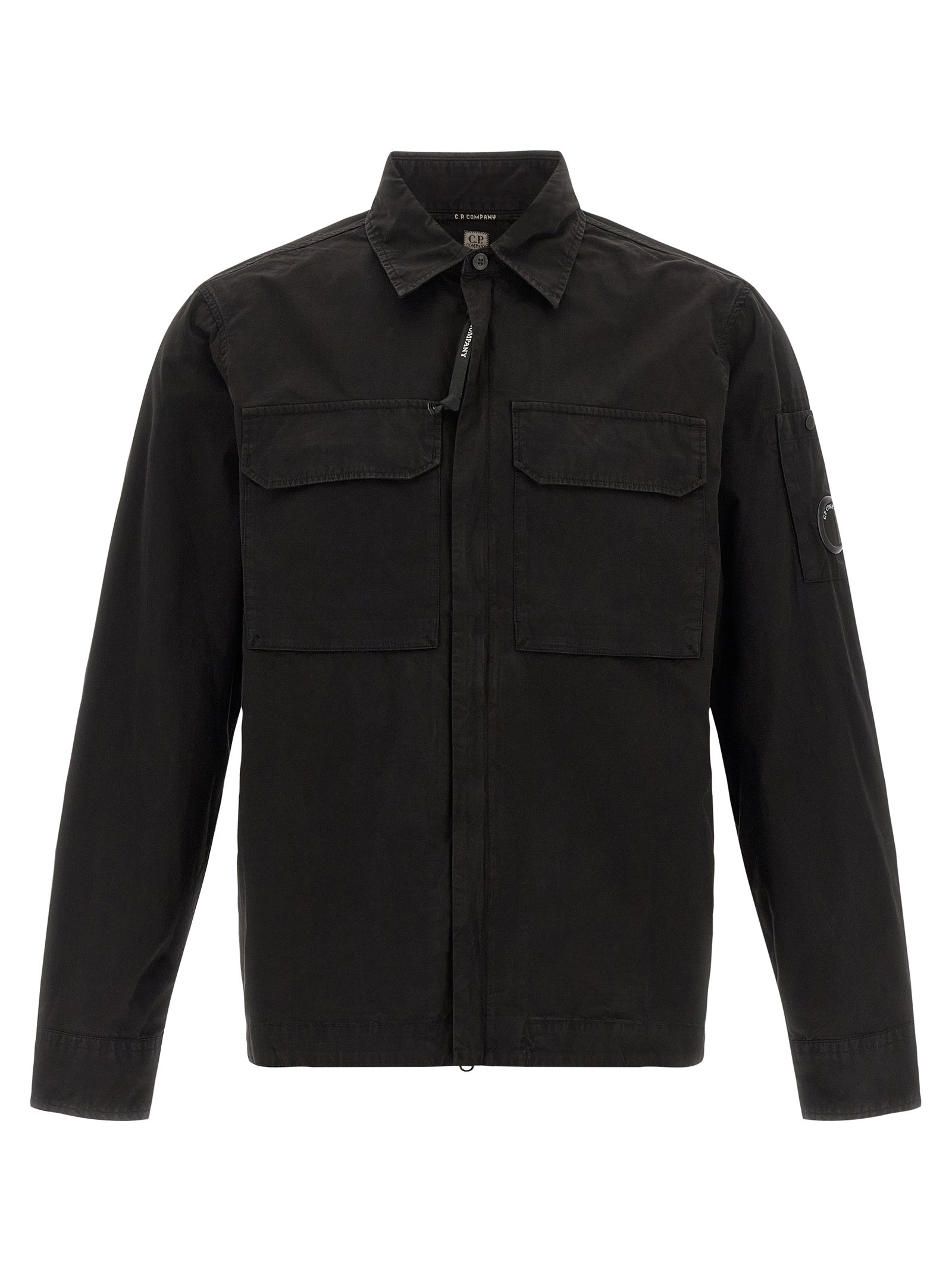 C.P. Company Schwarze Baumwollbluse