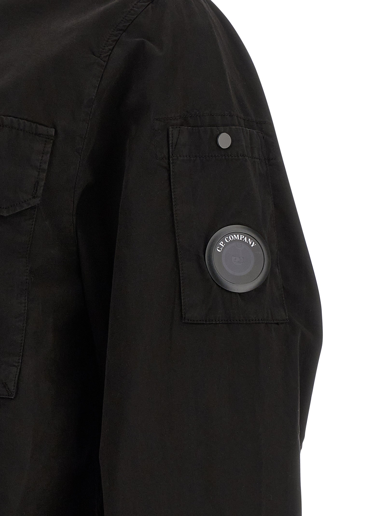 C.P. Company Schwarze Baumwollbluse